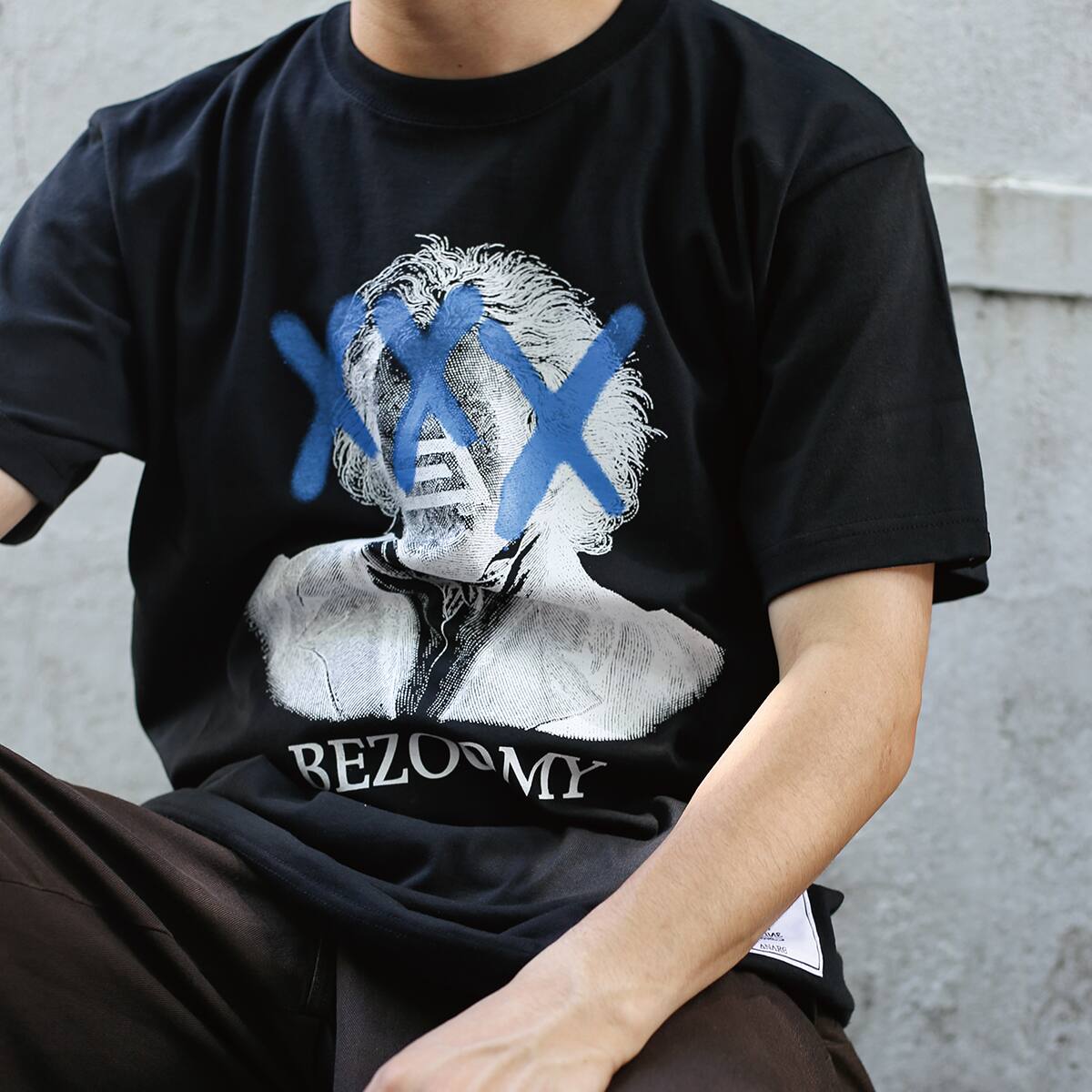 ANARC BEZOOMY TEE BLACK/BLUE 21SU-I_photo_large