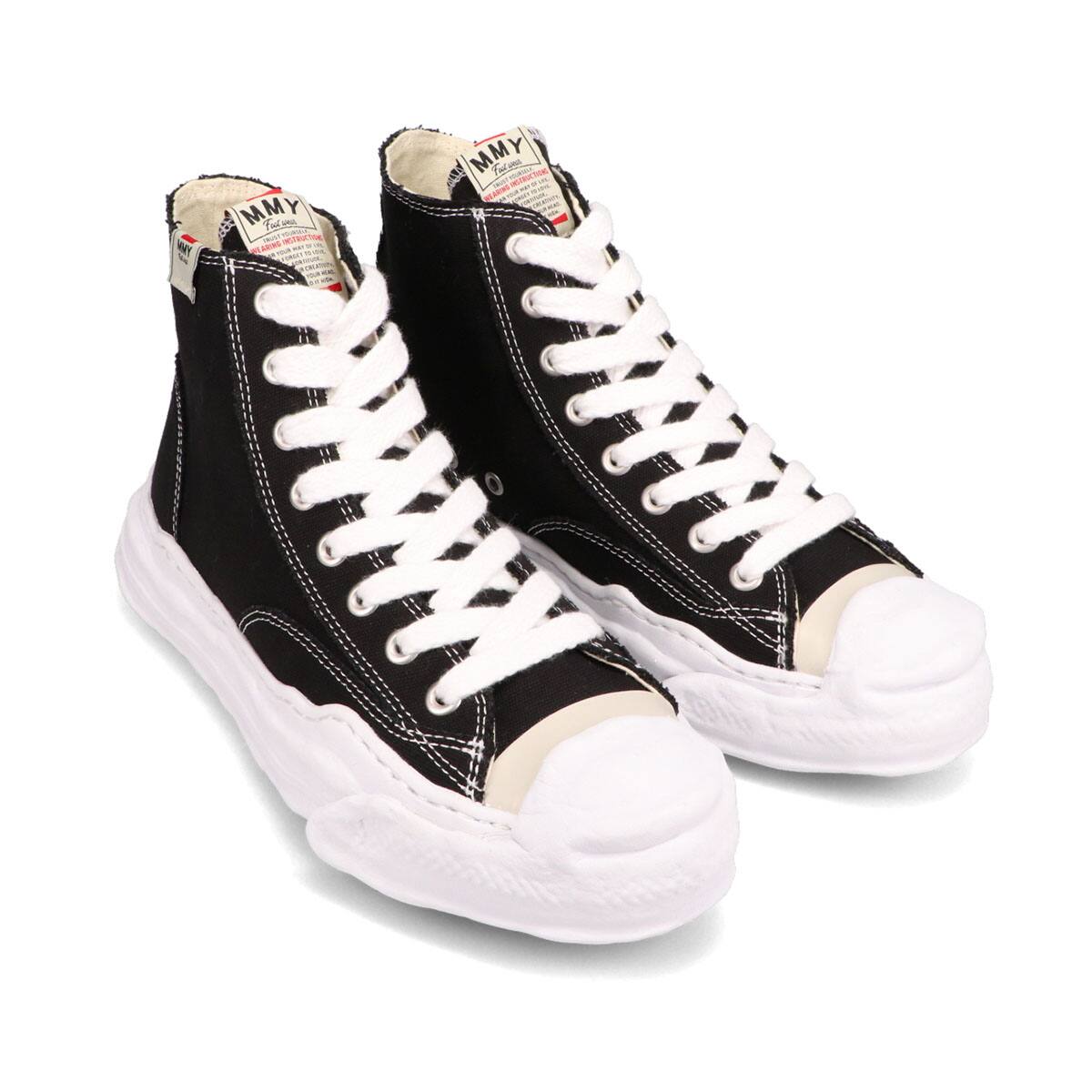 Maison MIHARA YASUHIRO OG CANVAS HITOP BLACK 20FA-I_photo_large