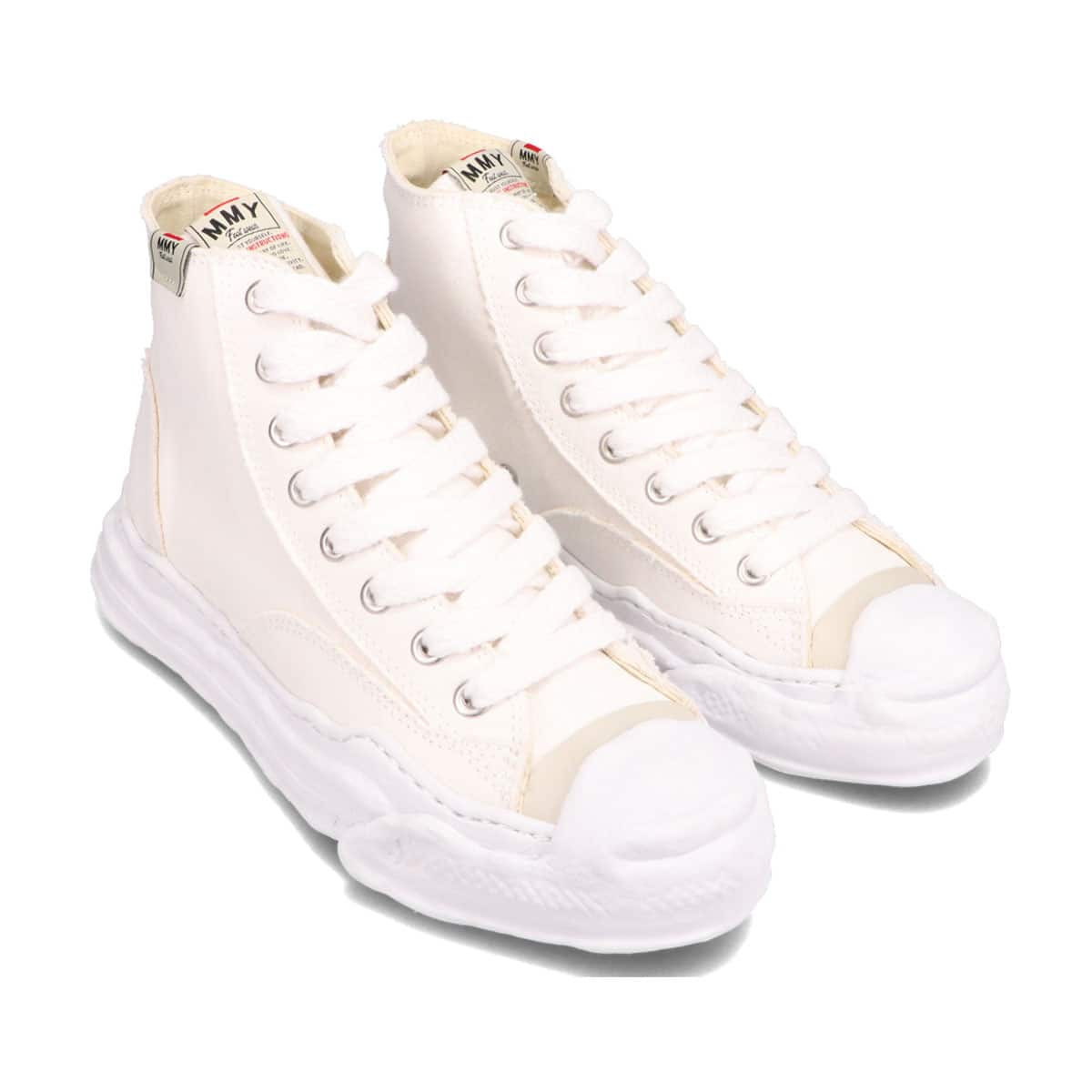 Maison MIHARA YASUHIRO OG CANVAS HITOP WHITEのメイン画像