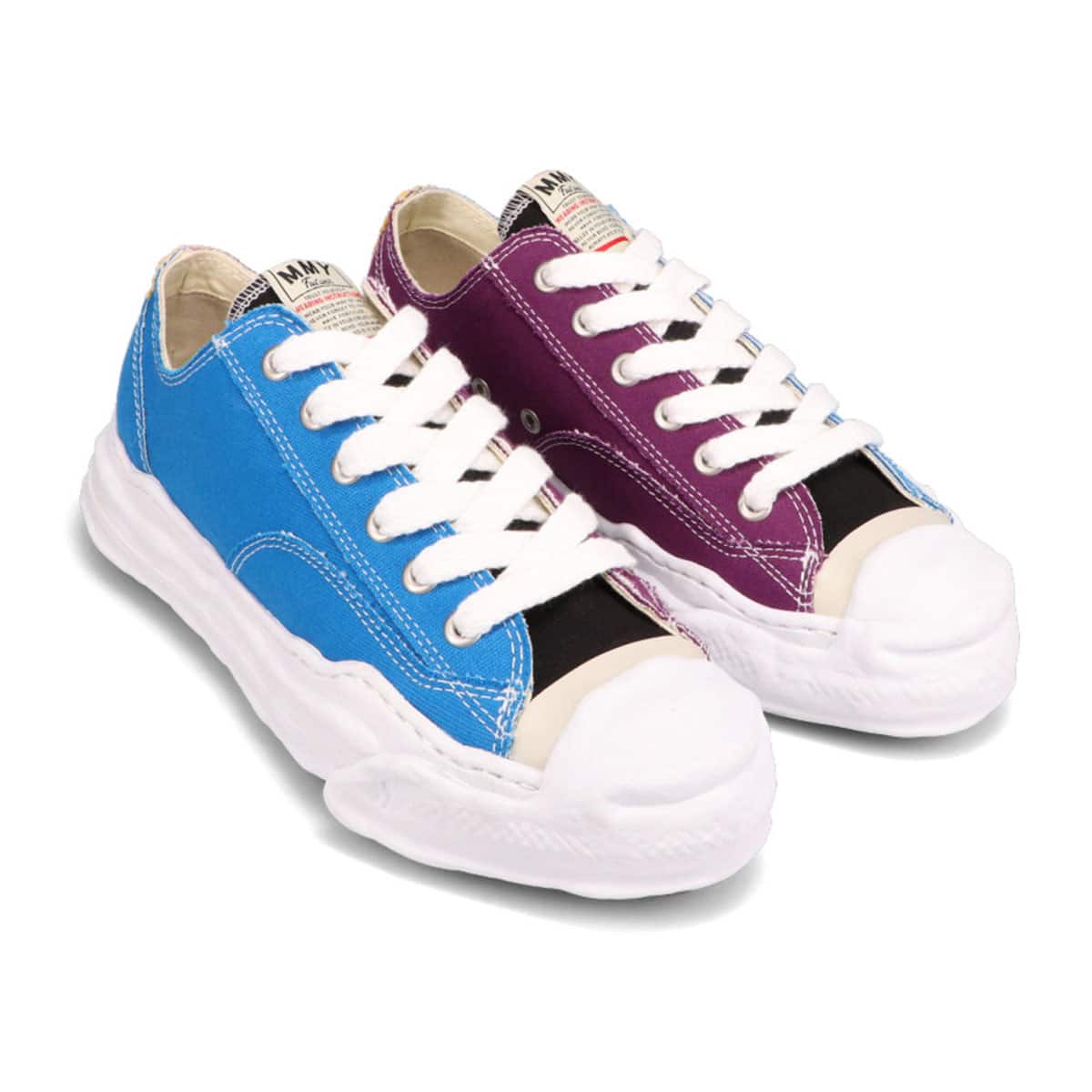 Maison MIHARA YASUHIRO OG CANVAS LOWTOP BLUE/PUR 20FA-I_photo_large