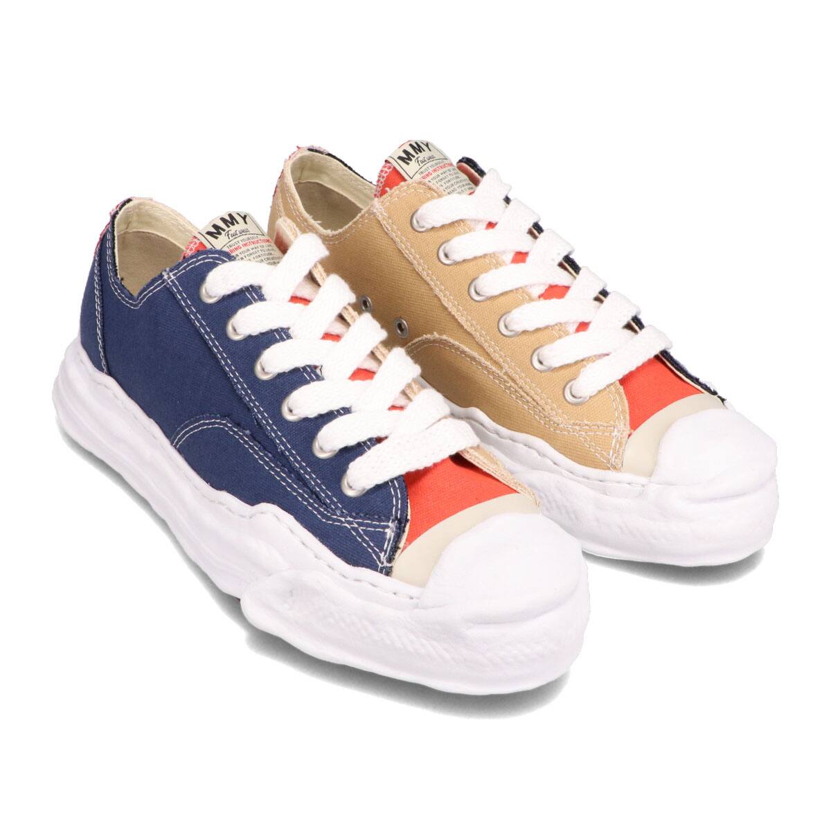 Maison MIHARA YASUHIRO OG CANVAS LOWTOP NAVY/BEIGE 20FA-I_photo_large