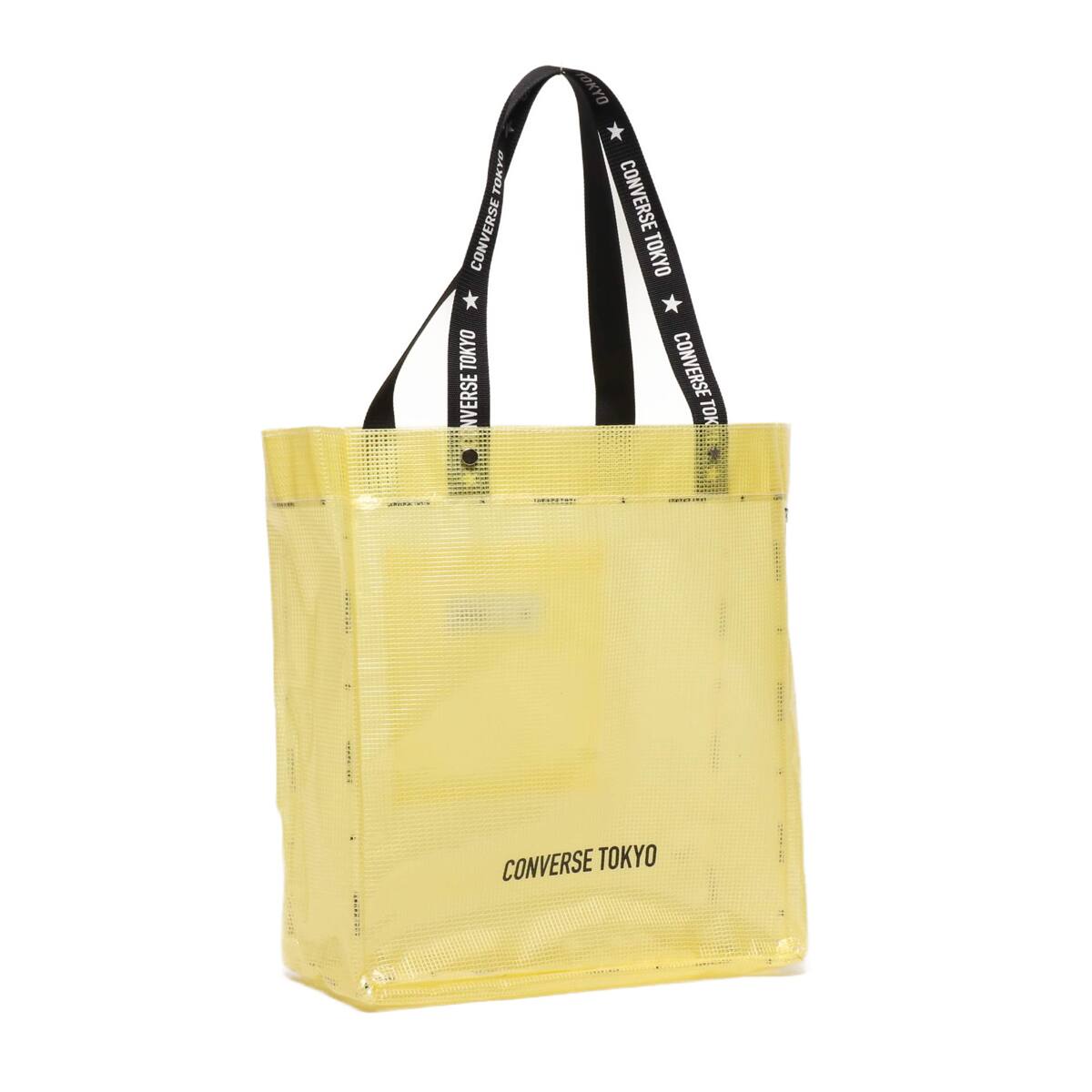 CONVERSE TOKYO PVC トートバッグ イエロー 19SS-I_photo_large