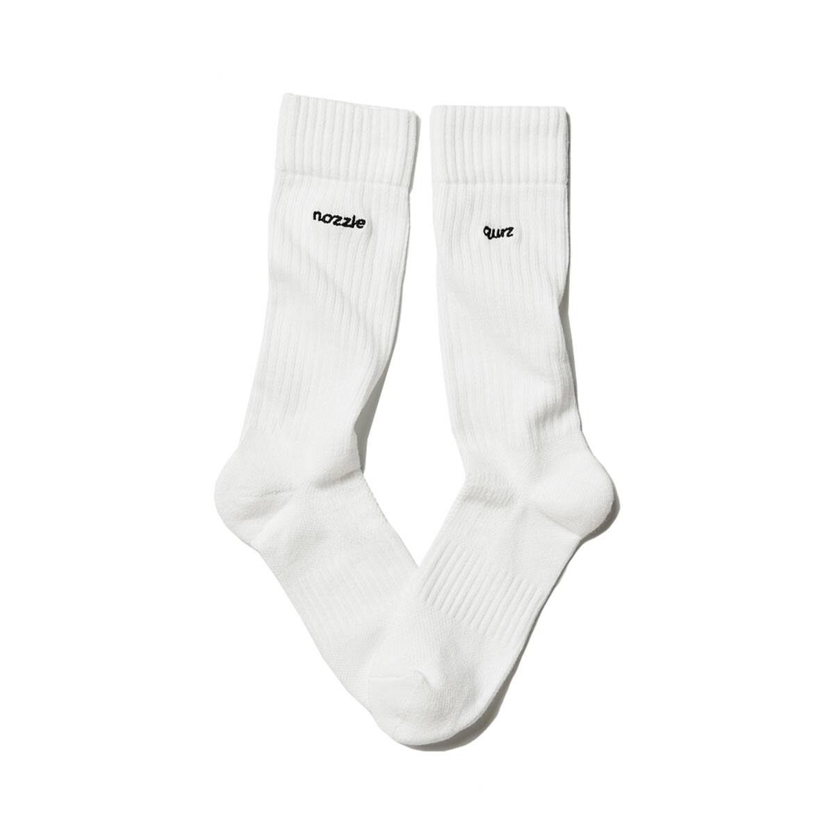 Nozzle Quiz Layers Lite Socks White 21su I