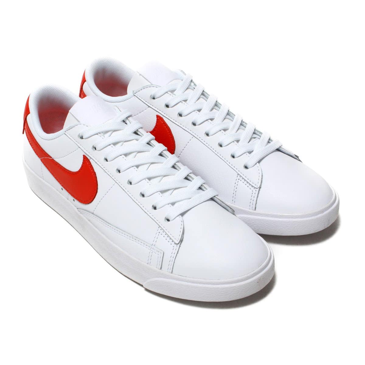 Nike W Blazer Low Le White Habanero Red 18ss I