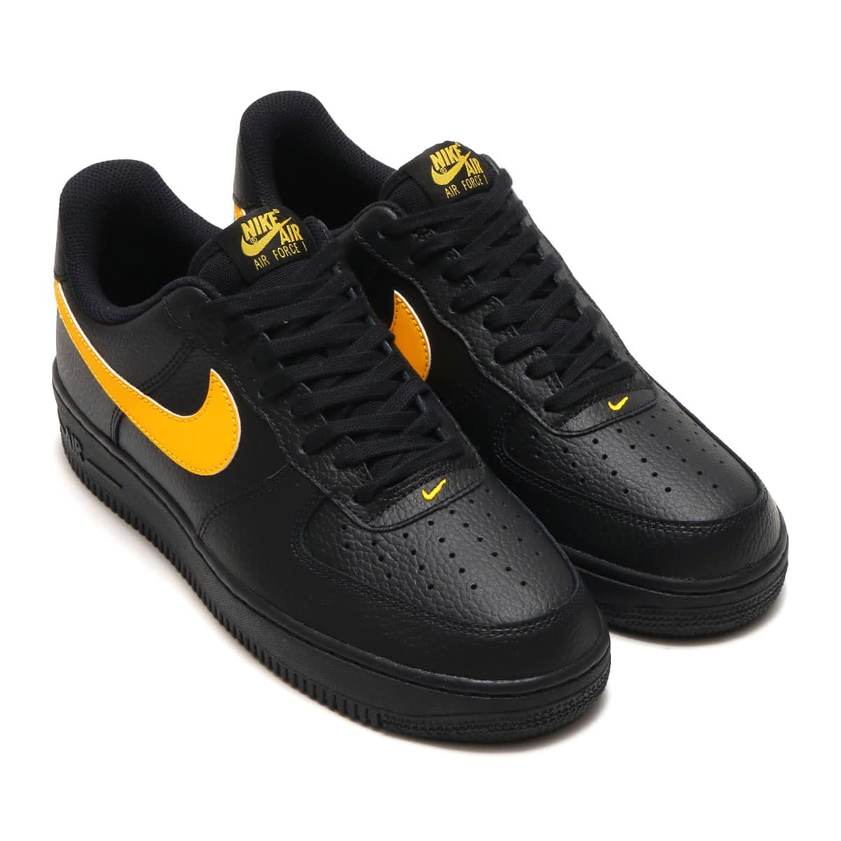NIKE AIR FORCE 1 '07 BLACK/AMARILLO_photo_large