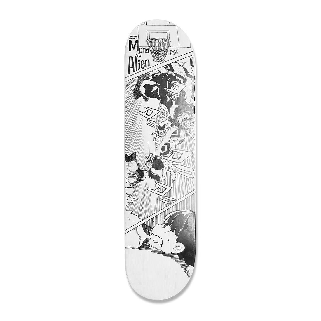 配送日指定可 atmos コラボ 楳図かずお 美少女 3P SKATE DECKS