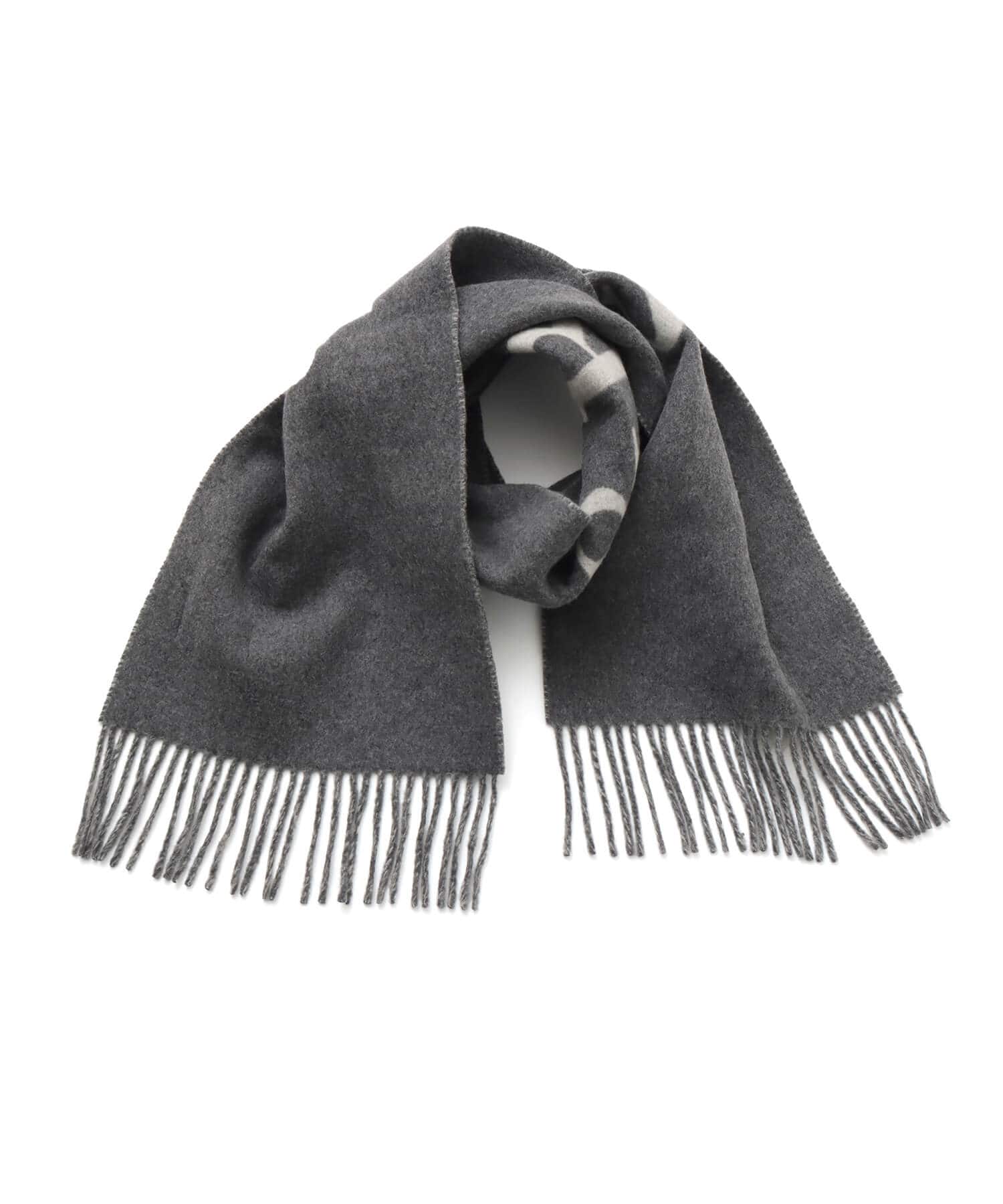 SPORTY＆RICH Big Serif Scarf Grayのメイン画像