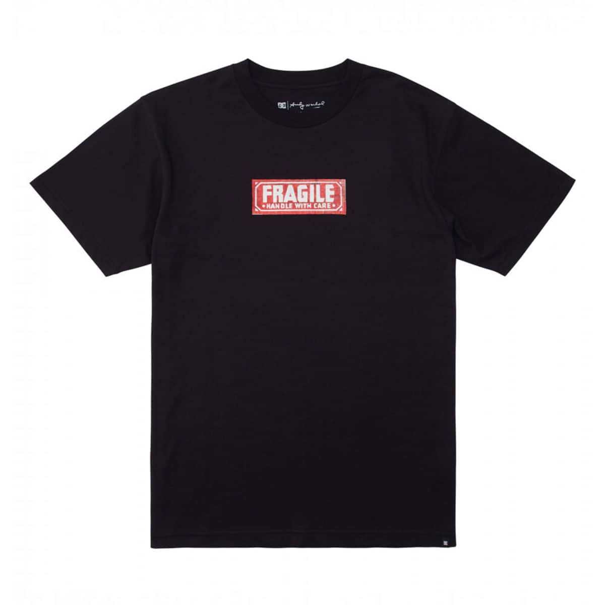 DC SHOES AW FRAGILE HSS Black 22SS-Iのメイン画像