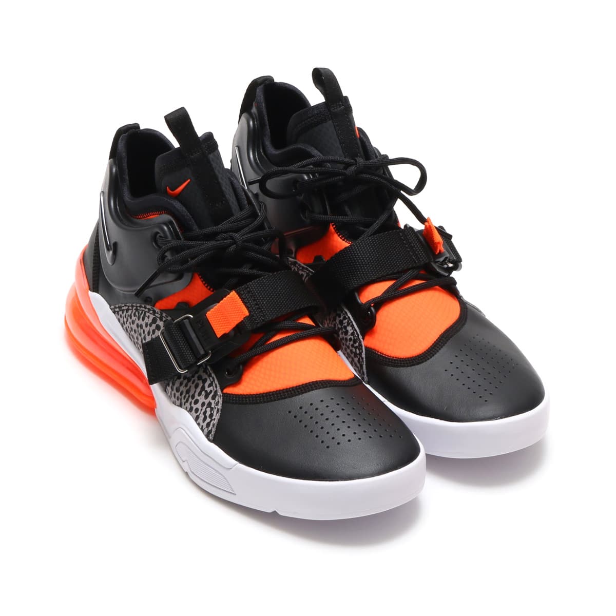 Nike Air Force 270 Black Hyper Crimson Wolf Grey White