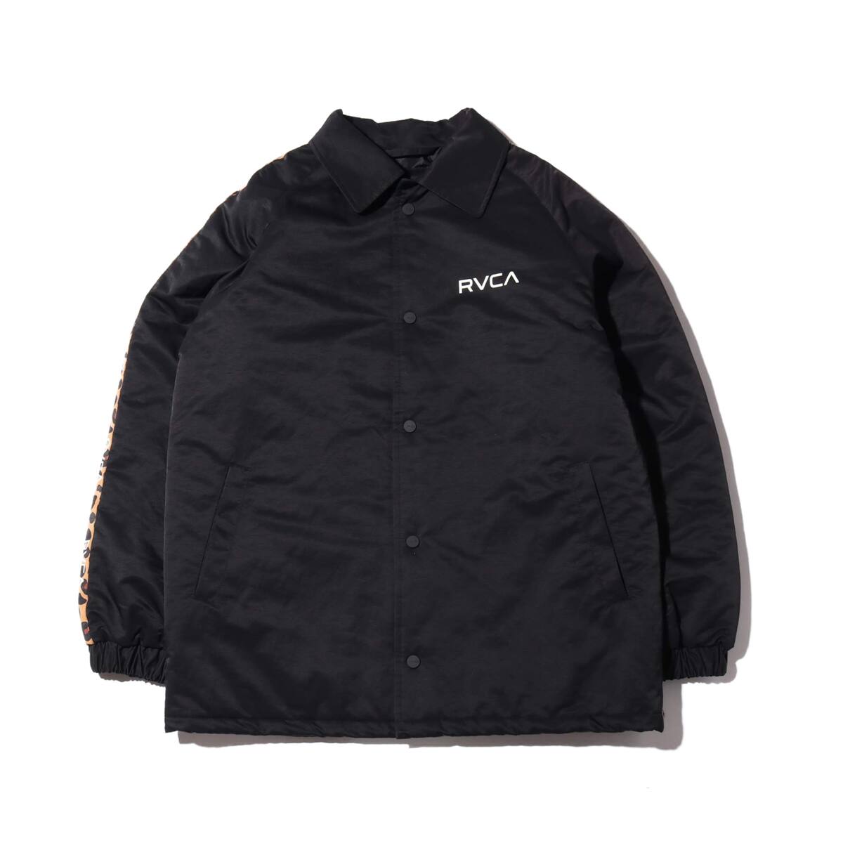 RVCA ANIMAL SPIRITS COACH JACKET BLACK 19FW-S