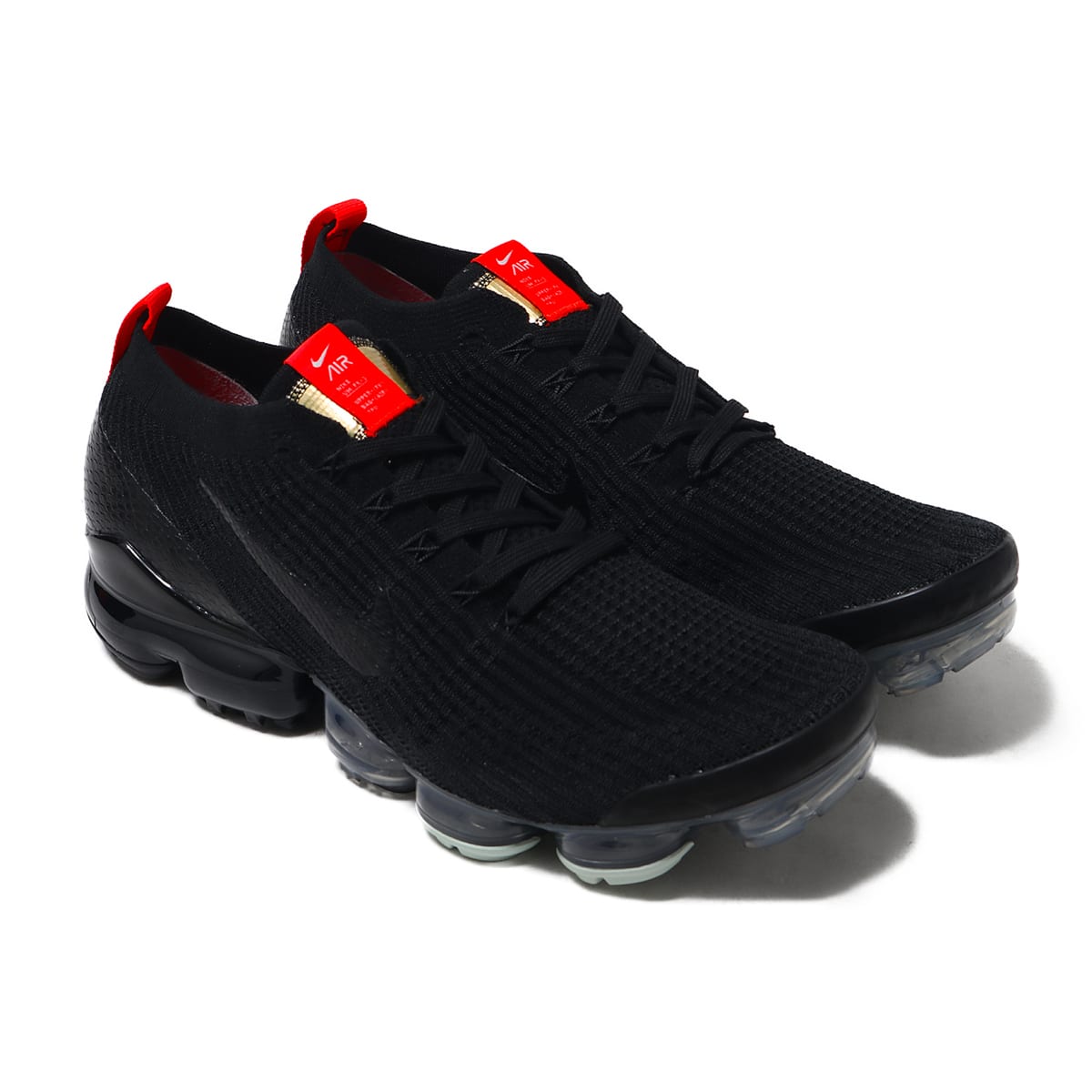 NIKE AIR VAPORMAX FLYKNIT 3 BLACK/BLACKIGLOOFLASH