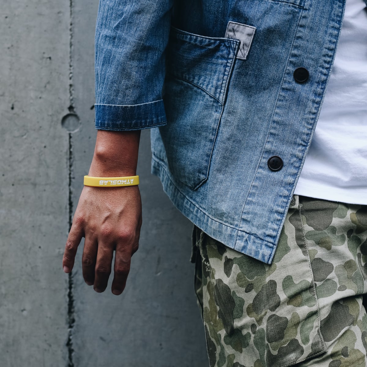 ATMOS LAB SILICON BAND YELLOW_photo_large