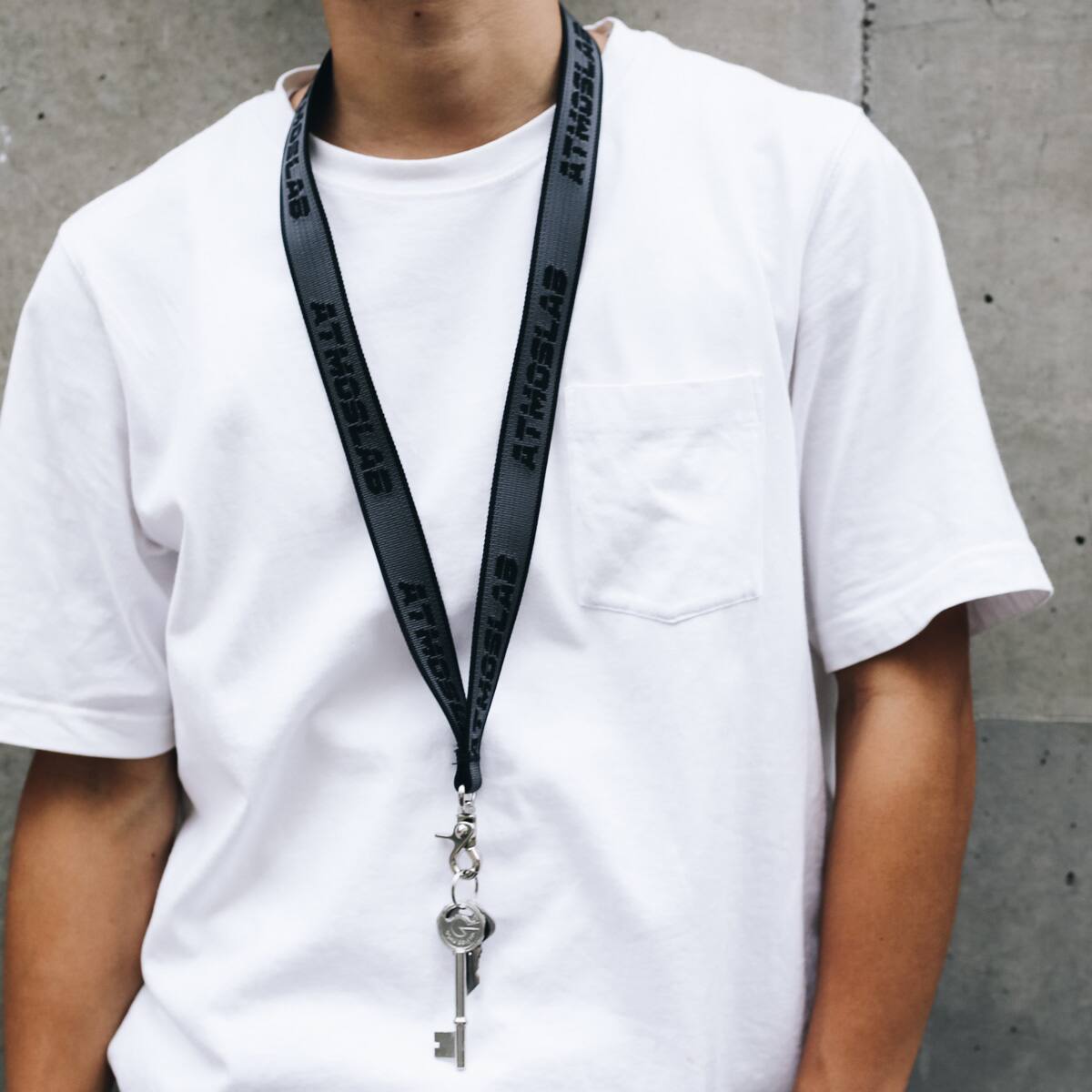 ATMOS LAB NECK STRAP BLACK_photo_large
