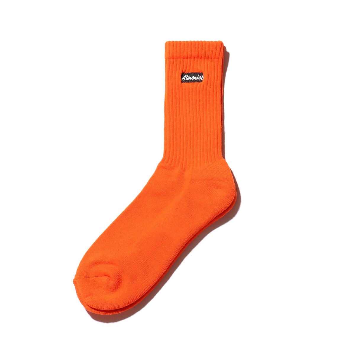 ATMOS LAB BOX LOGO SOCKS ORANGE_photo_large