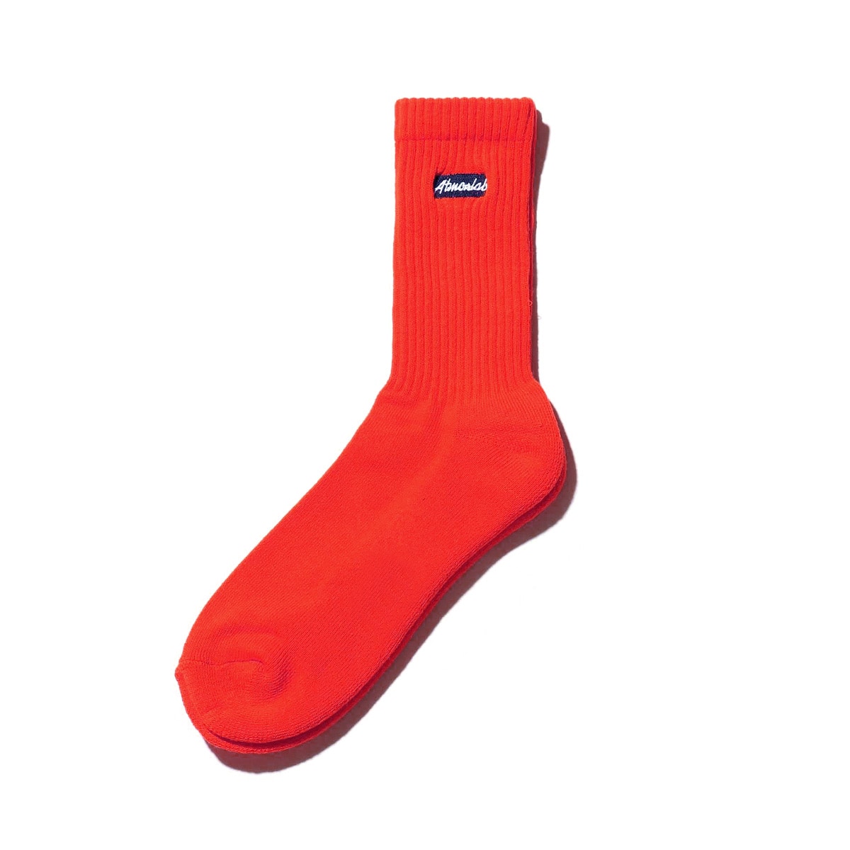 ATMOS LAB BOX LOGO SOCKS RED_photo_large