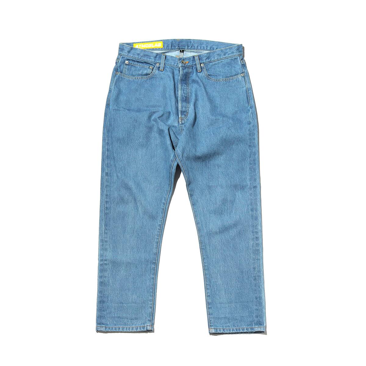 ATMOS LAB LASER LOGO DENIM PANTS INDIGO_photo_large