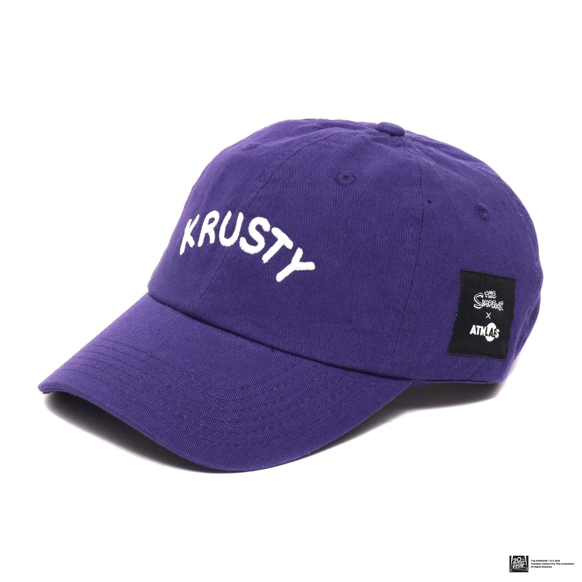 ATMOS LAB THE SIMPSONS x ATMOS LAB KRUSTY 6 PANEL CAP PURPLE_photo_large