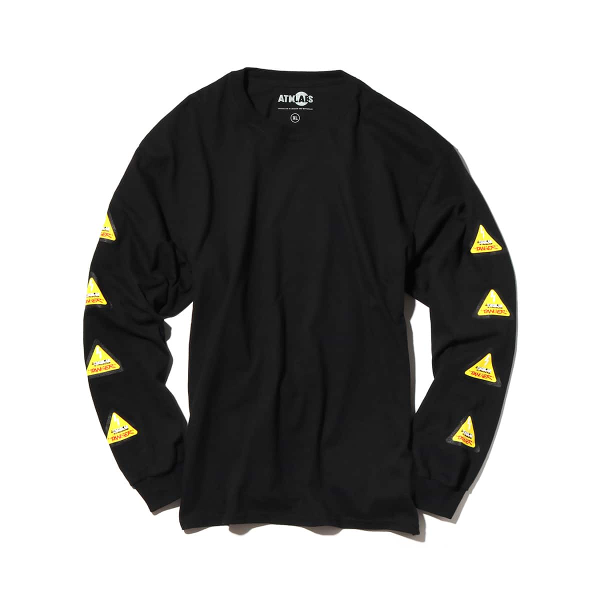 ATMOS LAB DANGER LOGO LS TEE BLACK_photo_large