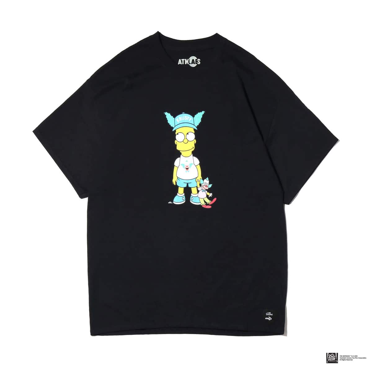 ATMOS LAB THE SIMPSONS x ATMOS LAB BART TEE BLACK_photo_large