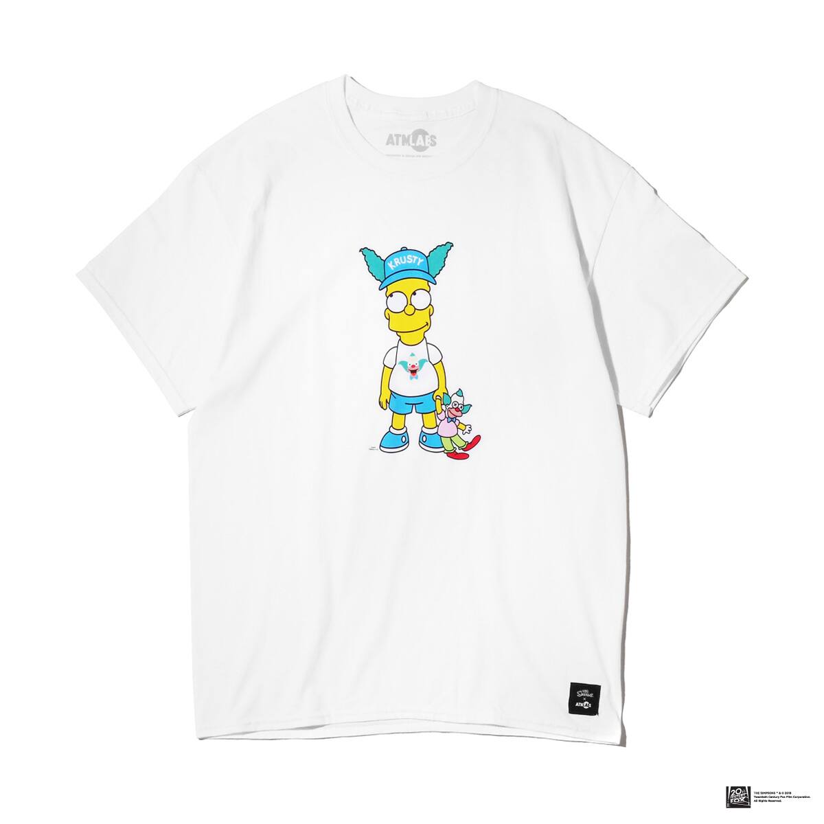 ATMOS LAB THE SIMPSONS x ATMOS LAB BART TEE WHITE_photo_large