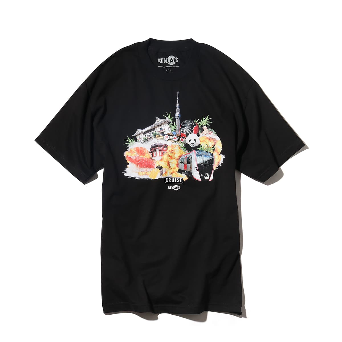 ATMOS LAB CRUISE TEE (SHITAMACHI) BLACK_photo_large