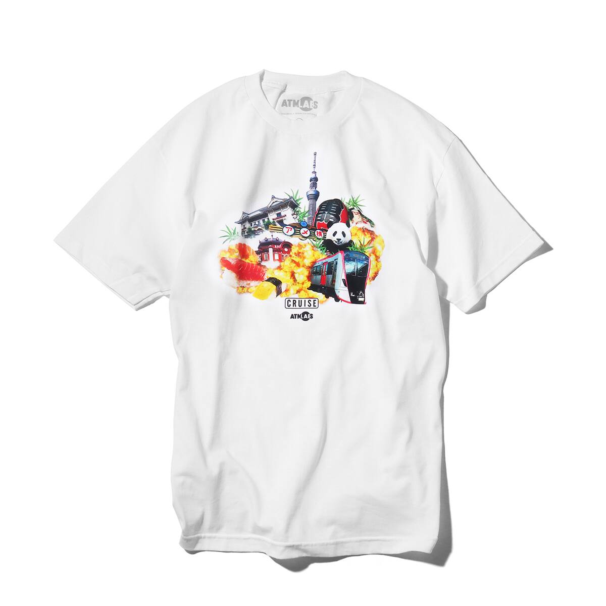 ATMOS LAB CRUISE TEE (SHITAMACHI) WHITE_photo_large