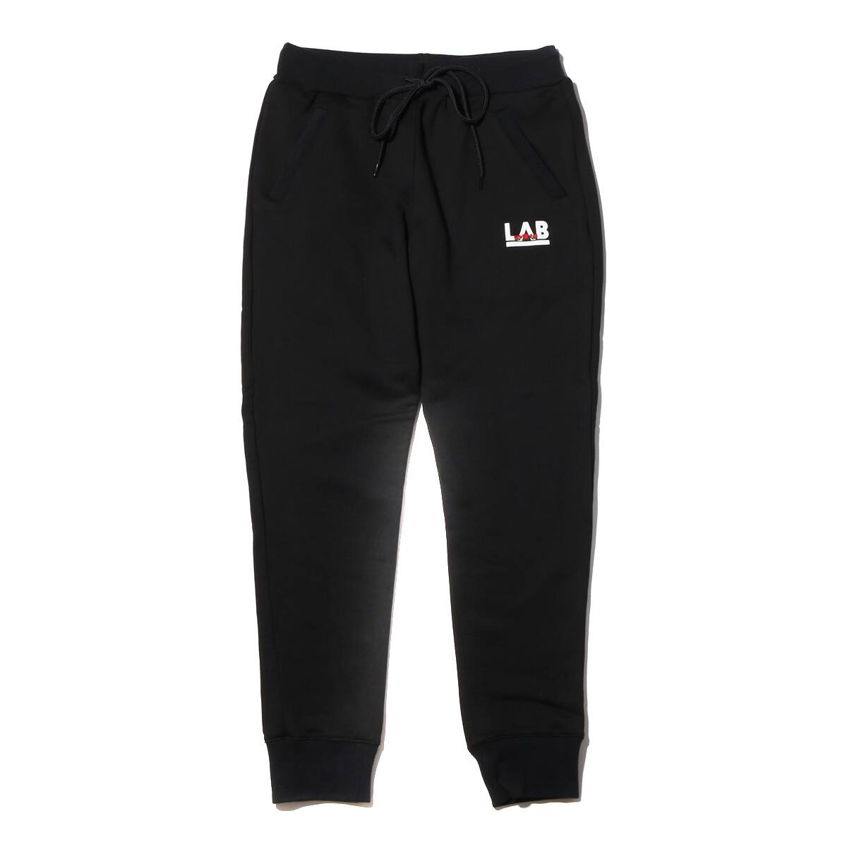 ATMOS LAB ROSE EMBROIDERY SWEAT PANTS  BLACK_photo_large