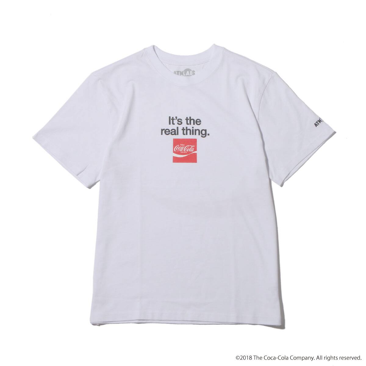 ATMOS LAB COCA-COLA by ATMOS LAB ITS REAL THINGS TEE WHITE_photo_large