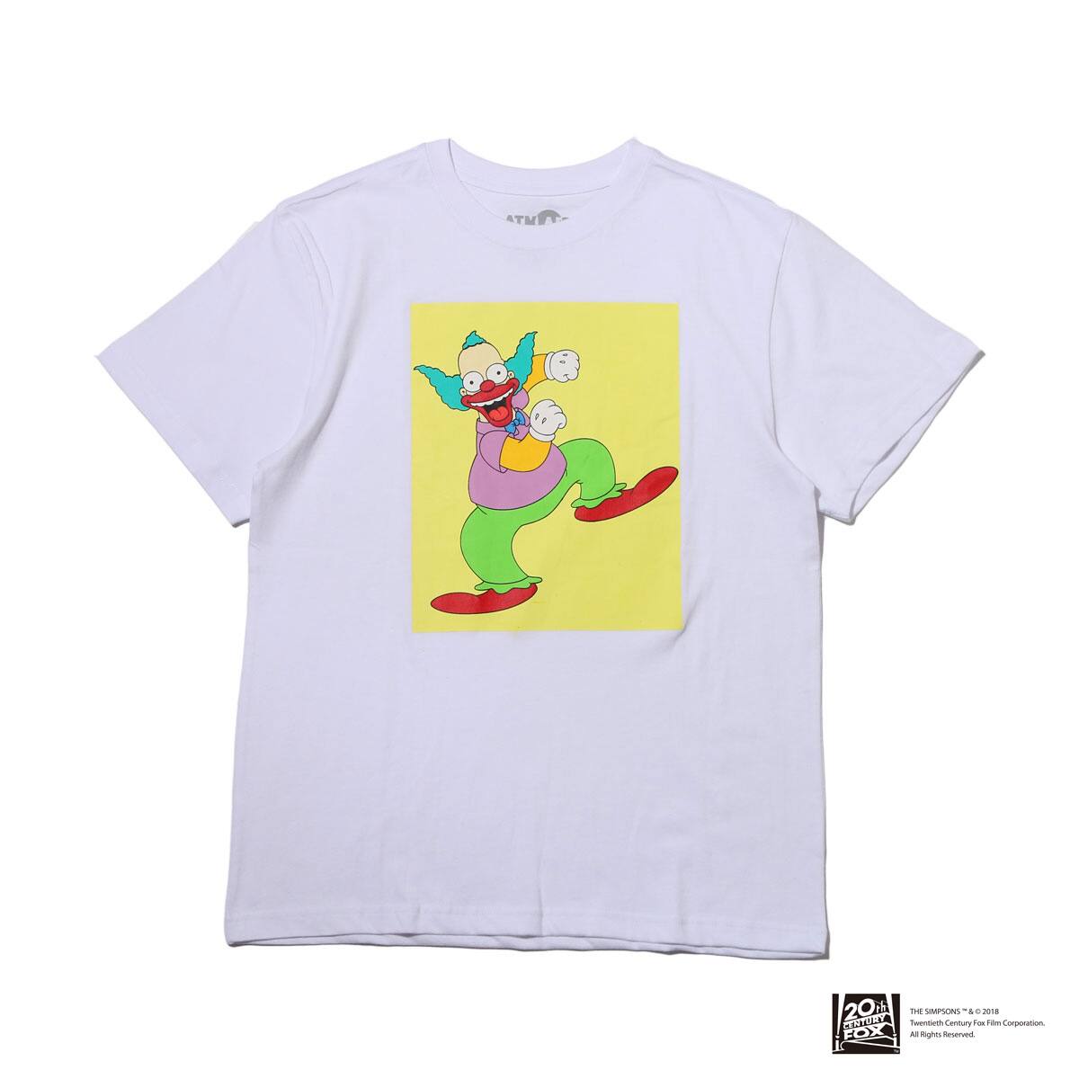 THE SIMPSONS x ATMOS LAB KRUSTY TEE WHITE_photo_large