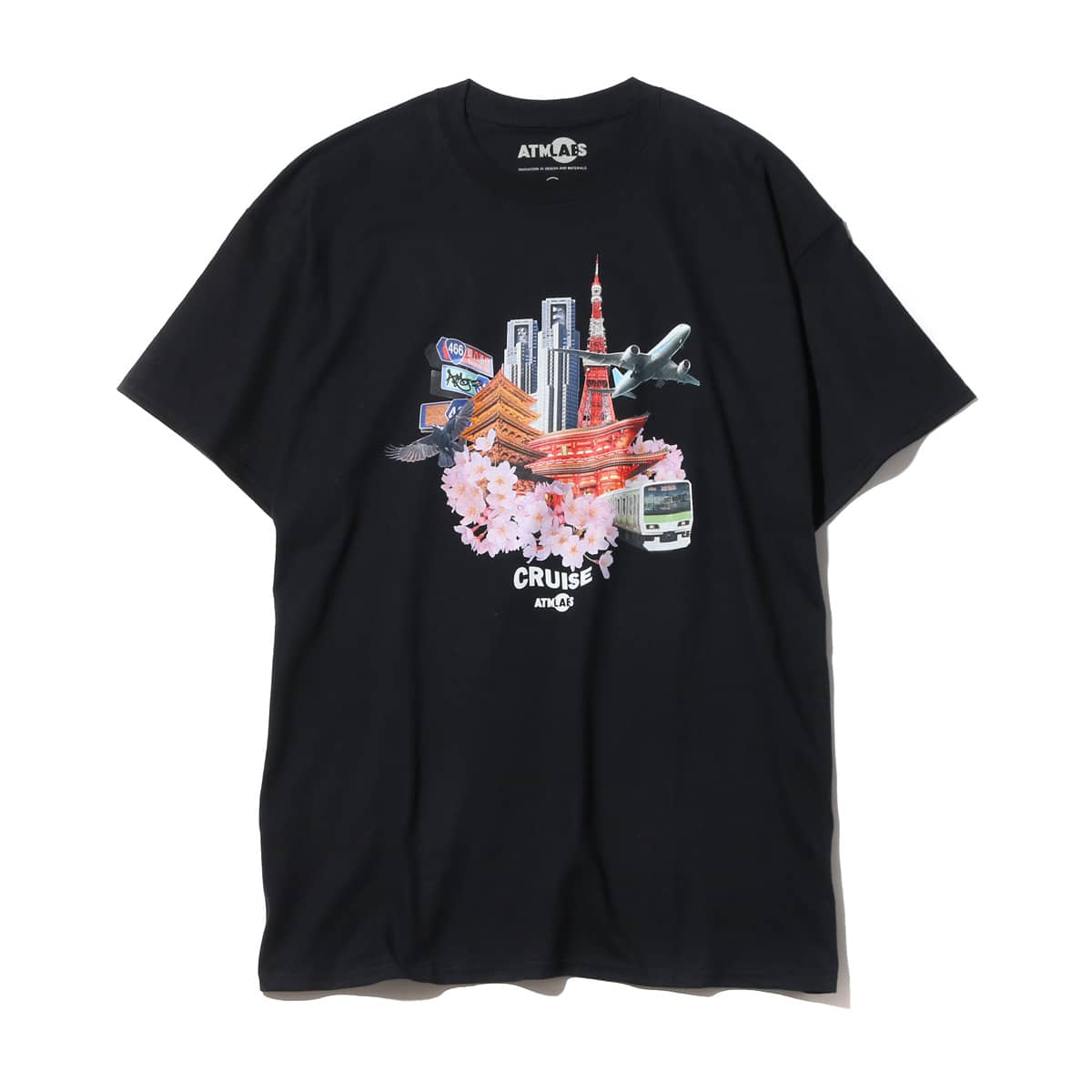 ATMOS LAB CRUISE TEE BLACK_photo_large