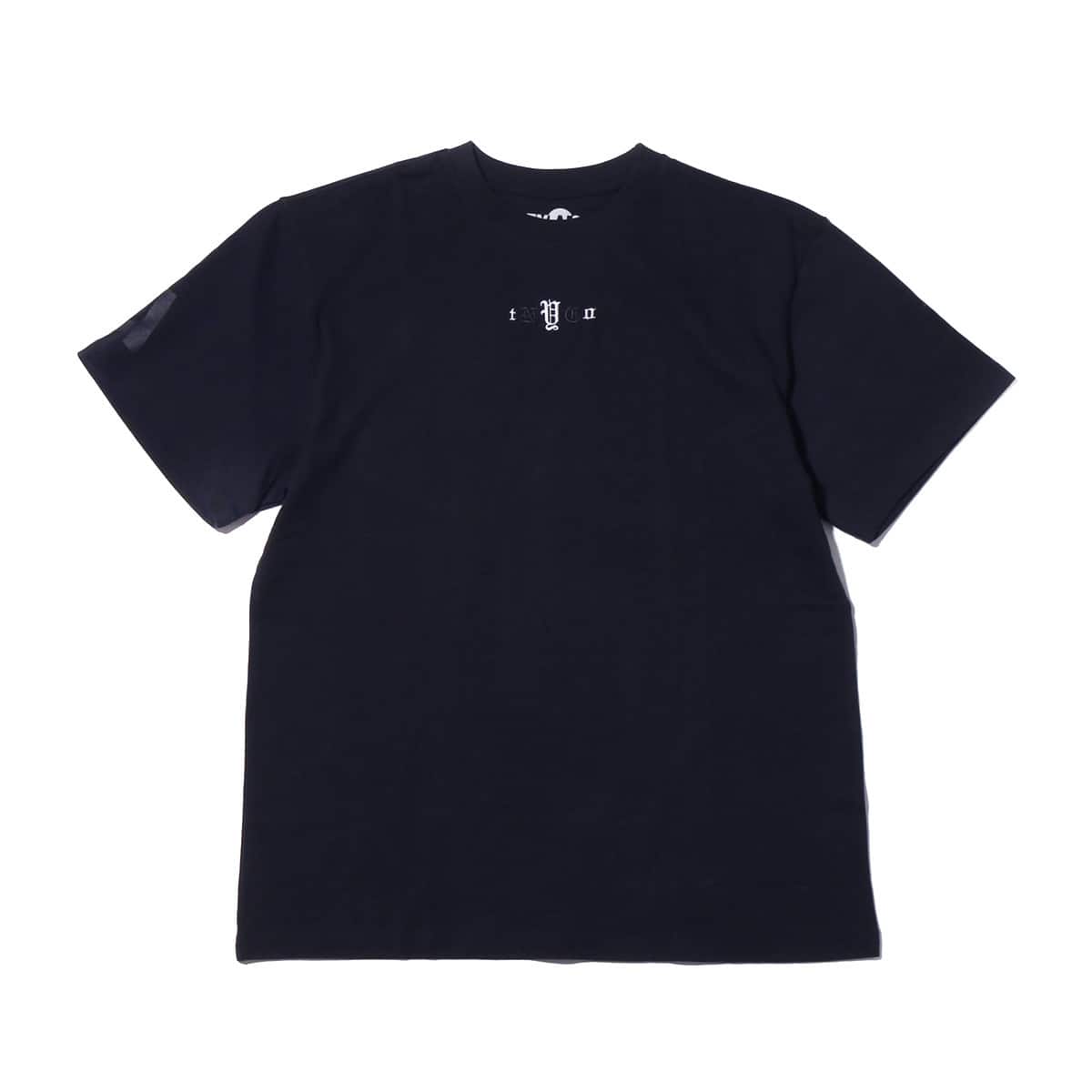 ATMOS LAB tNyCo Embroidery TEE NAVY_photo_large