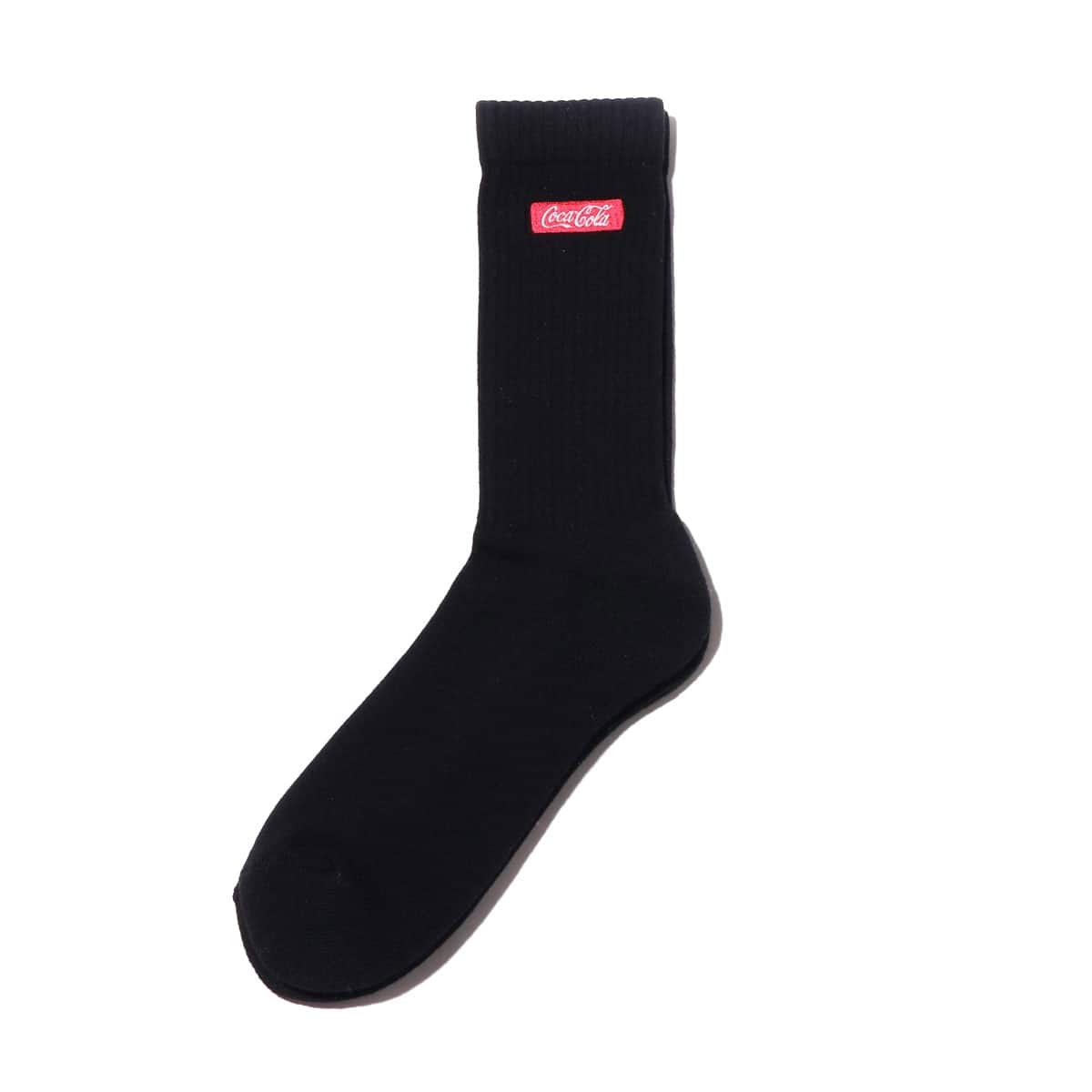 COCA-COLA by ATMOS LAB BOX LOGO SOCKS BLACK 19FA-S_photo_large
