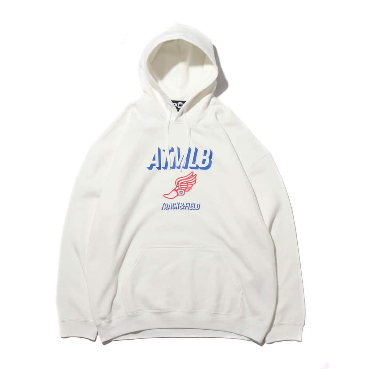 Atmos Lab Track Field Hoodie White 19fa I