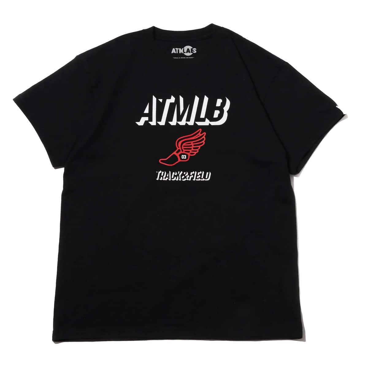 ATMOS LAB TRACK & FIELD TEE BLACK 19FW-I_photo_large
