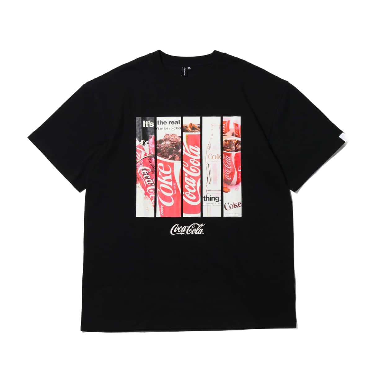 COCA-COLA by ATMOS LAB PANEL PHOTO TEE BLACK 19FA-S_photo_large