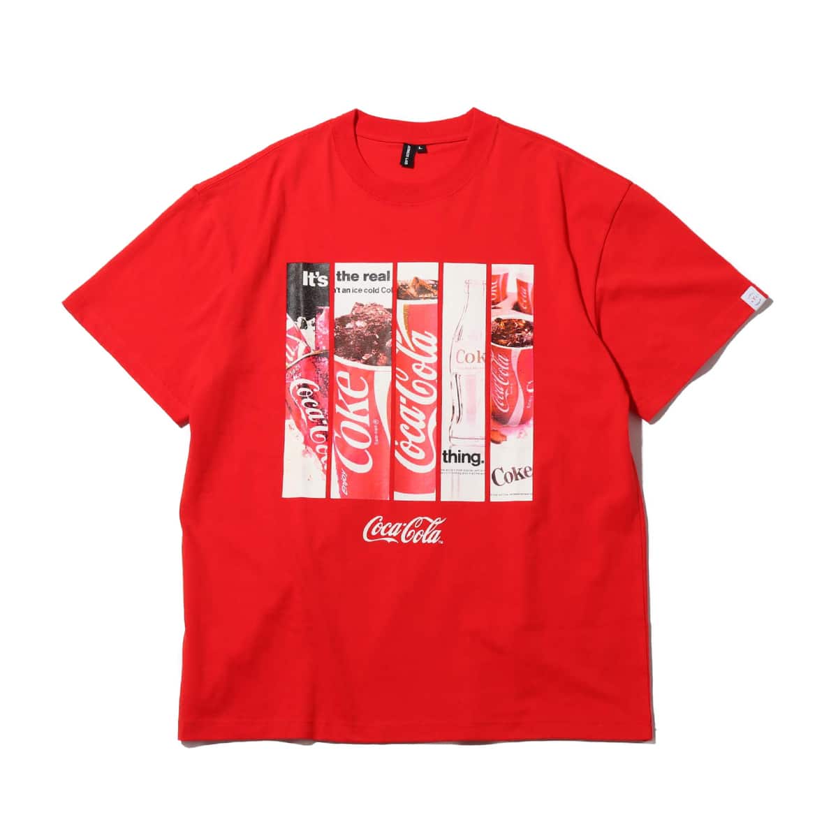COCA-COLA by ATMOS LAB PANEL PHOTO TEE RED 19FA-S_photo_large