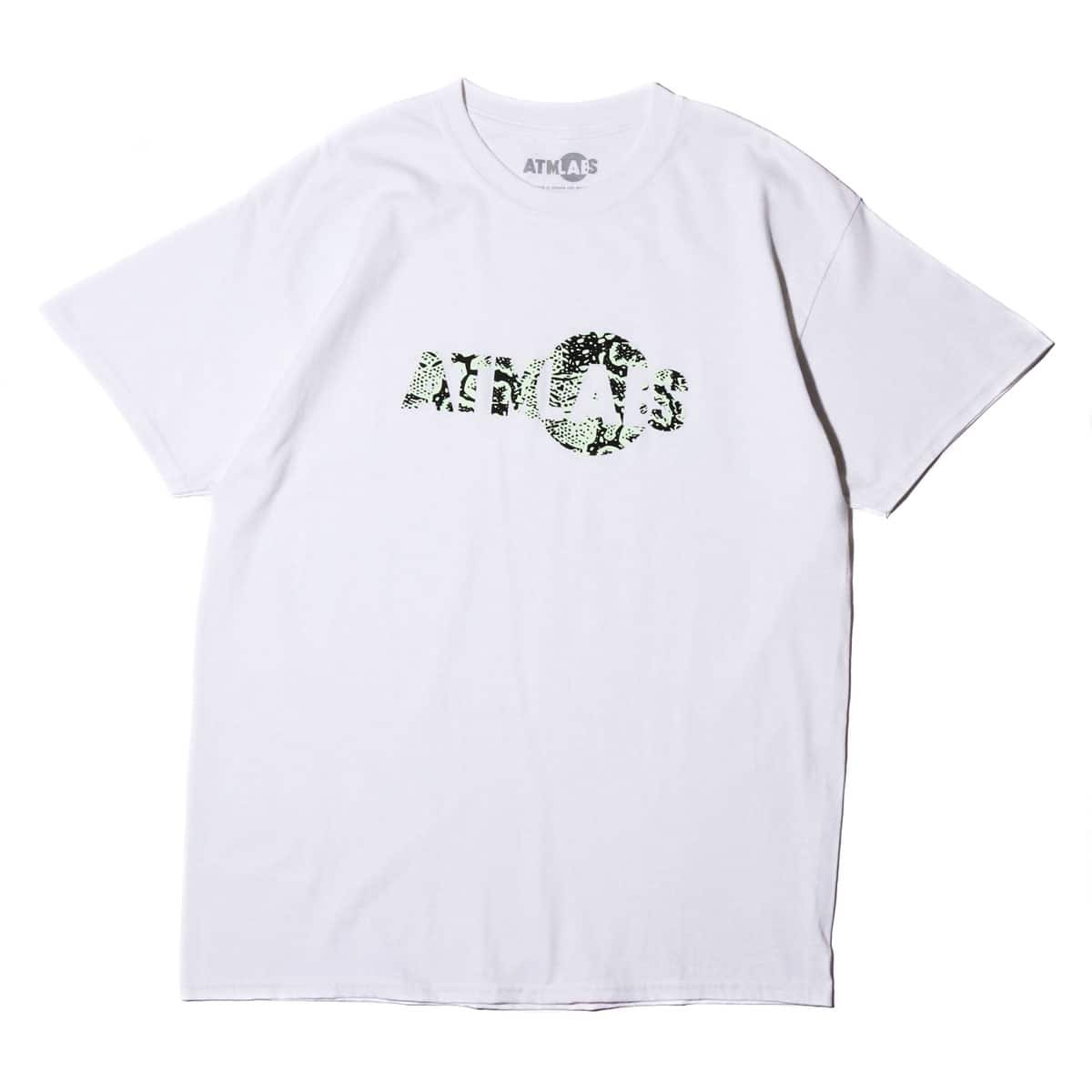 ATMOS LAB LOGO TEE G-SNAKE WHITE 19FW-S_photo_large