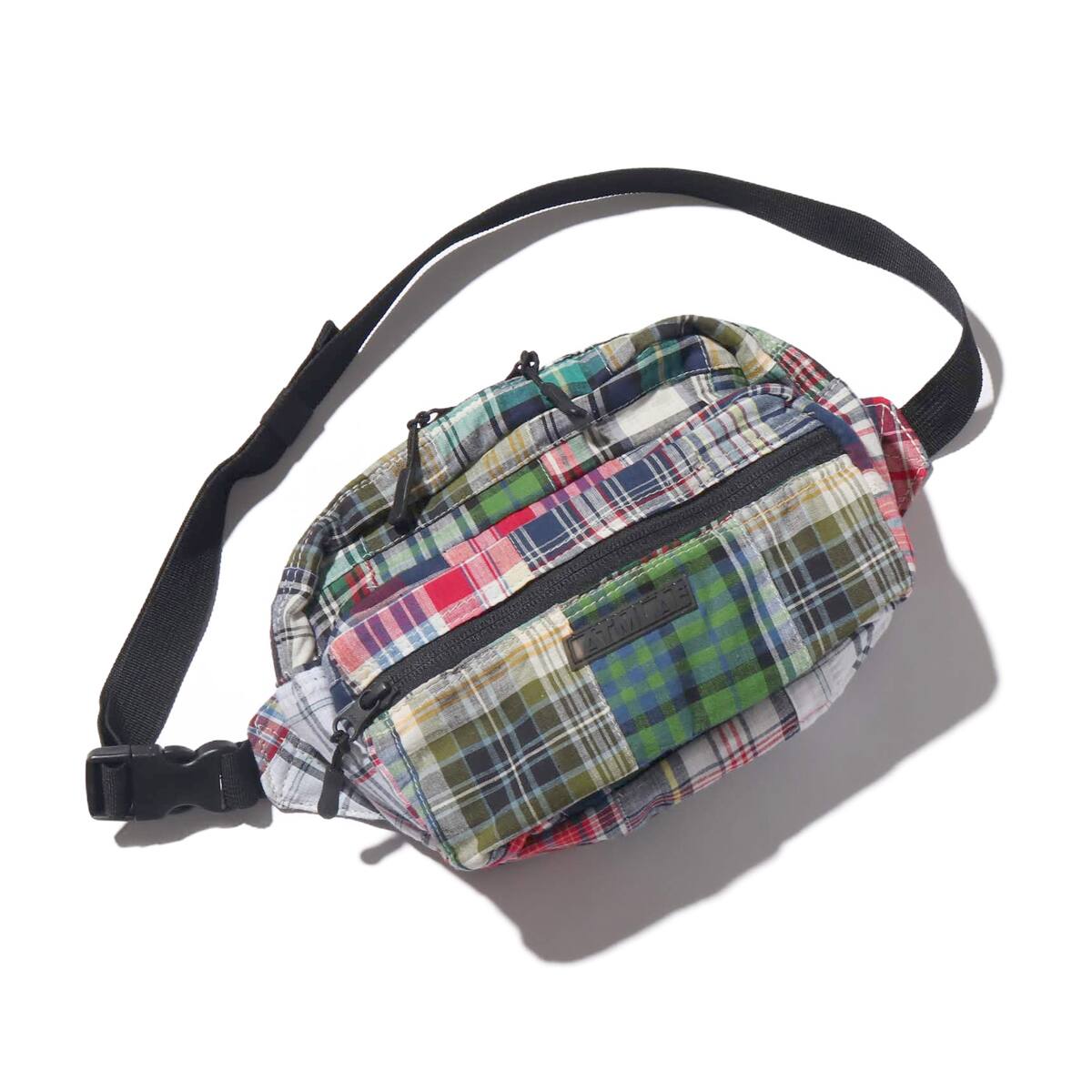 ATMOS LAB PATCHWORK WAIIST BAG BLACK 19SP-I_photo_large
