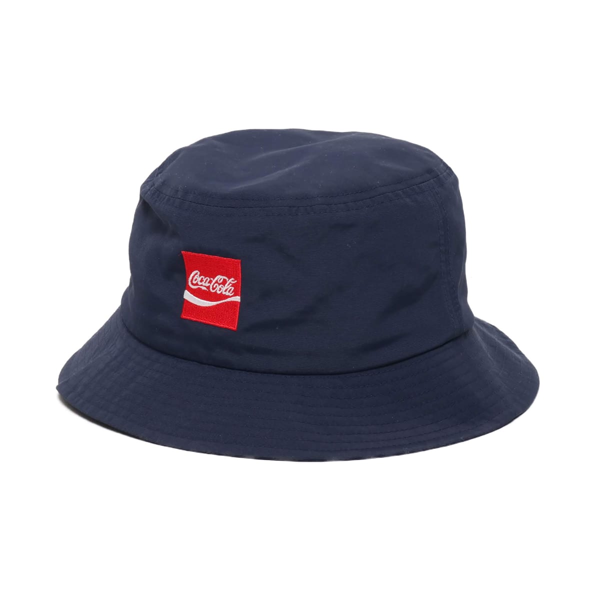 COCA COLA by ATMOS LAB NYLON BUCKET HAT NAVY 19SS-S_photo_large