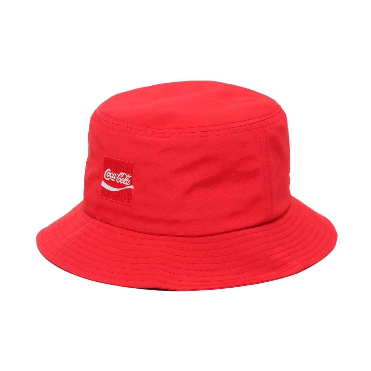 COCA COLA by ATMOS LAB NYLON BUCKET HAT RED 19SS-S_photo_large