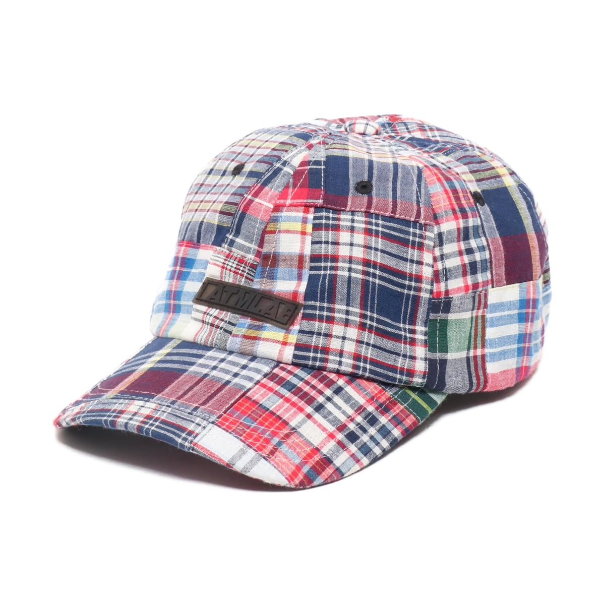 ATMOS LAB PATCHWORK 6 PANEL CAP NAVY 19SP-I_photo_large