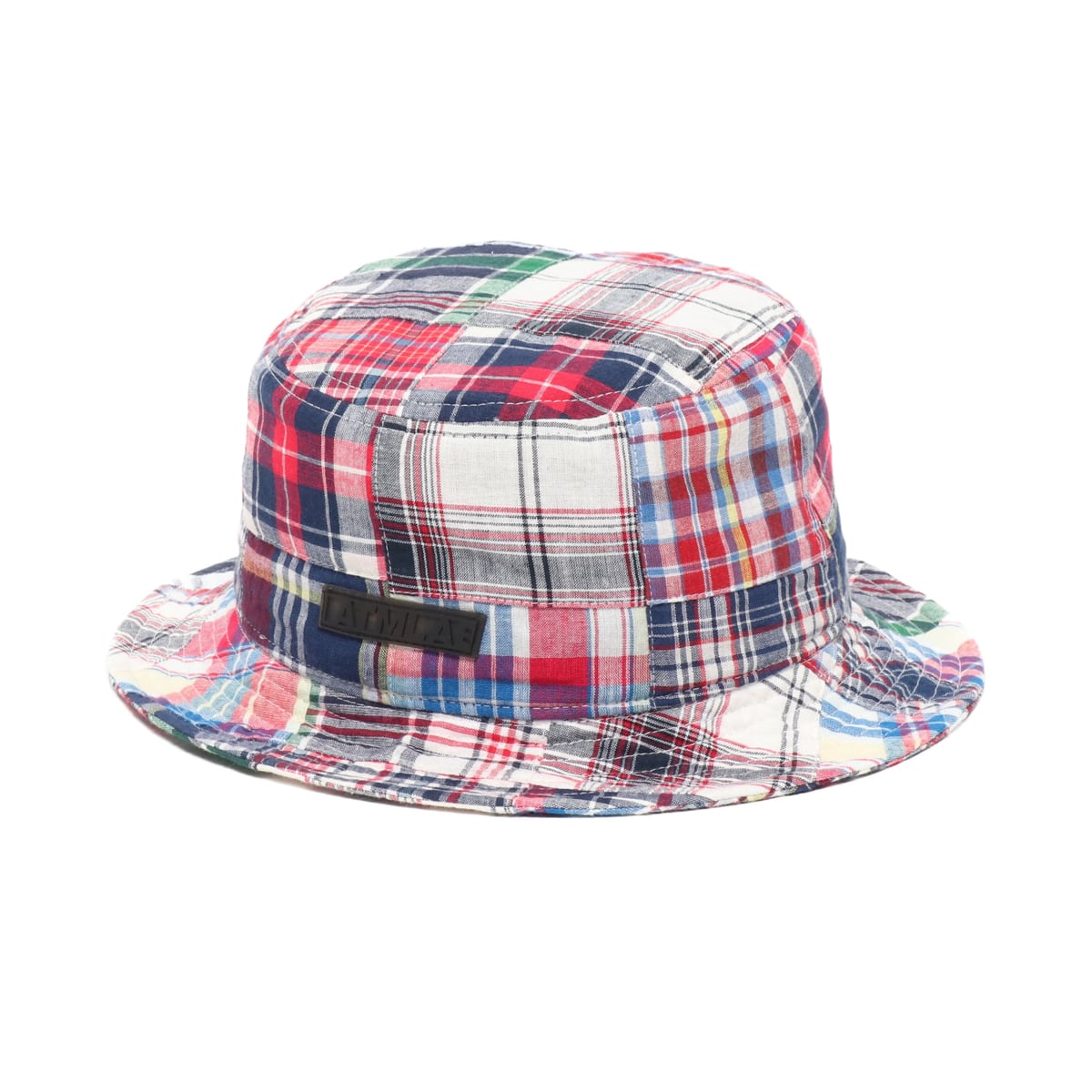ATMOS LAB PATCHWORK BUCKET HAT NAVY 19SP-I_photo_large