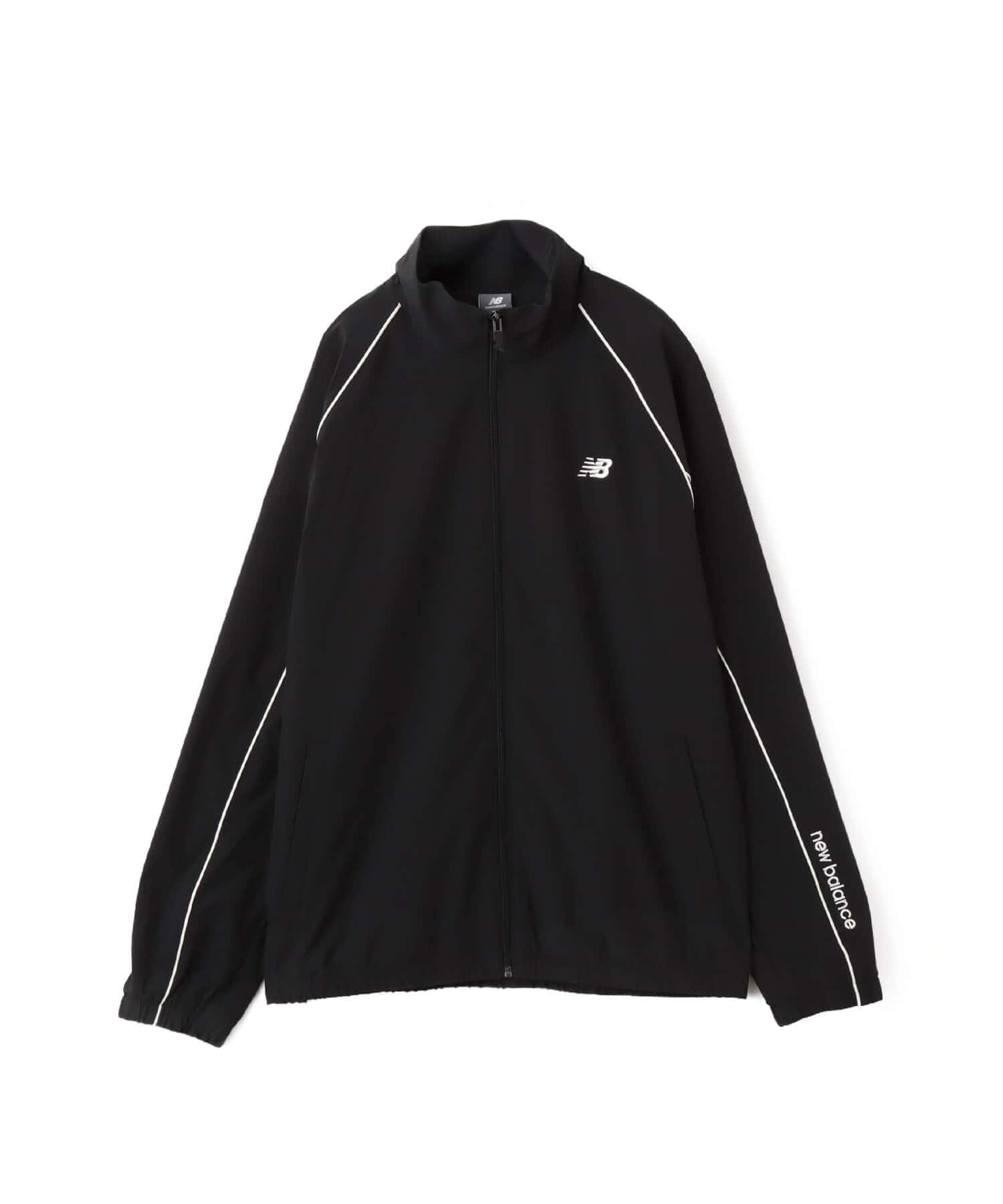 New Balance WOVEN TRACK JACKET ブラックのメイン画像