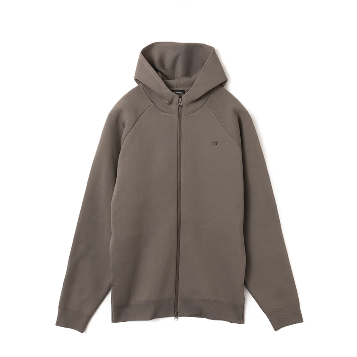New Balance MET24 Knit Zip Up Hoodie Jacket ドックサイド