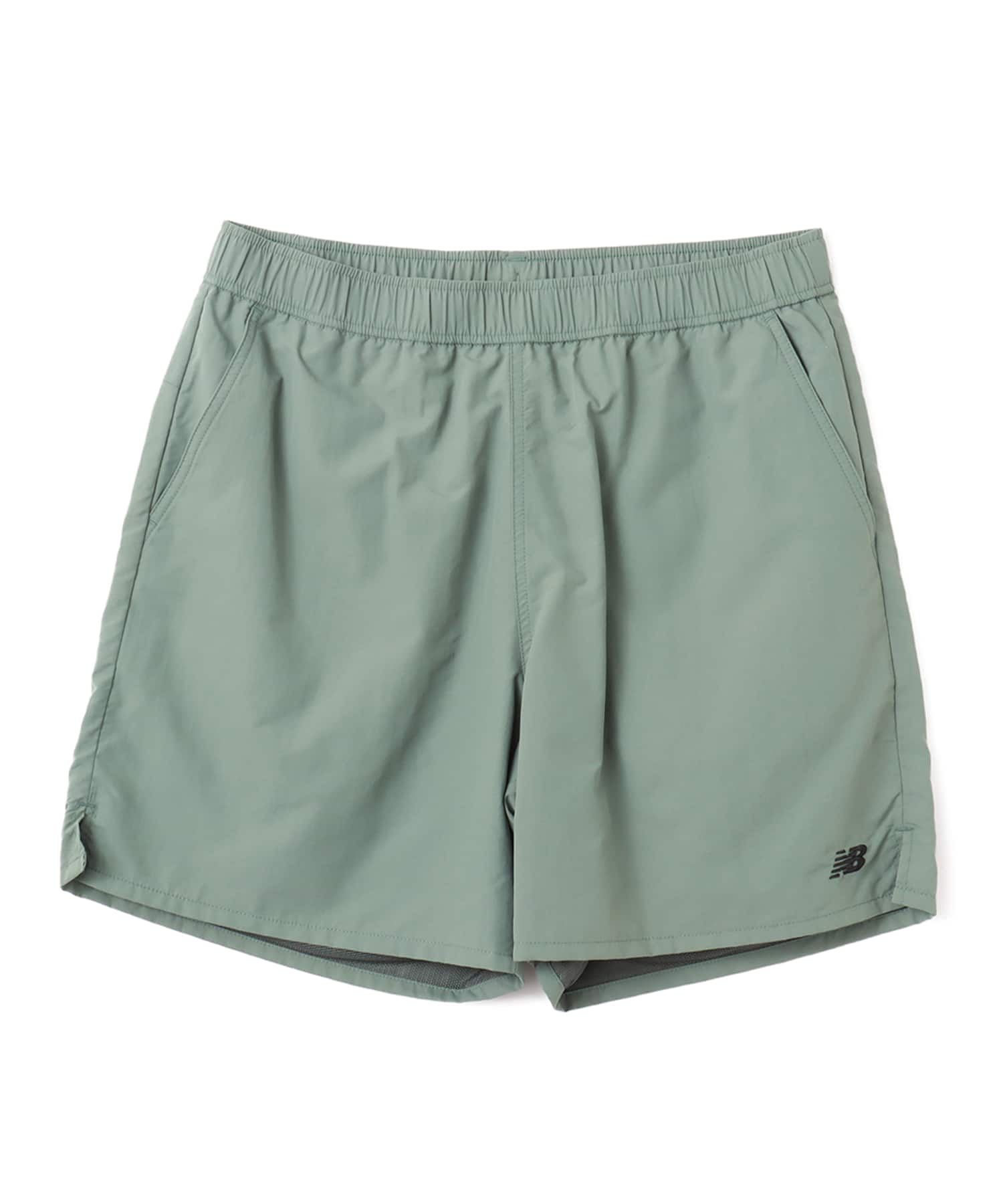 New Balance MET24 Shorts ダークジュ二パーのメイン画像