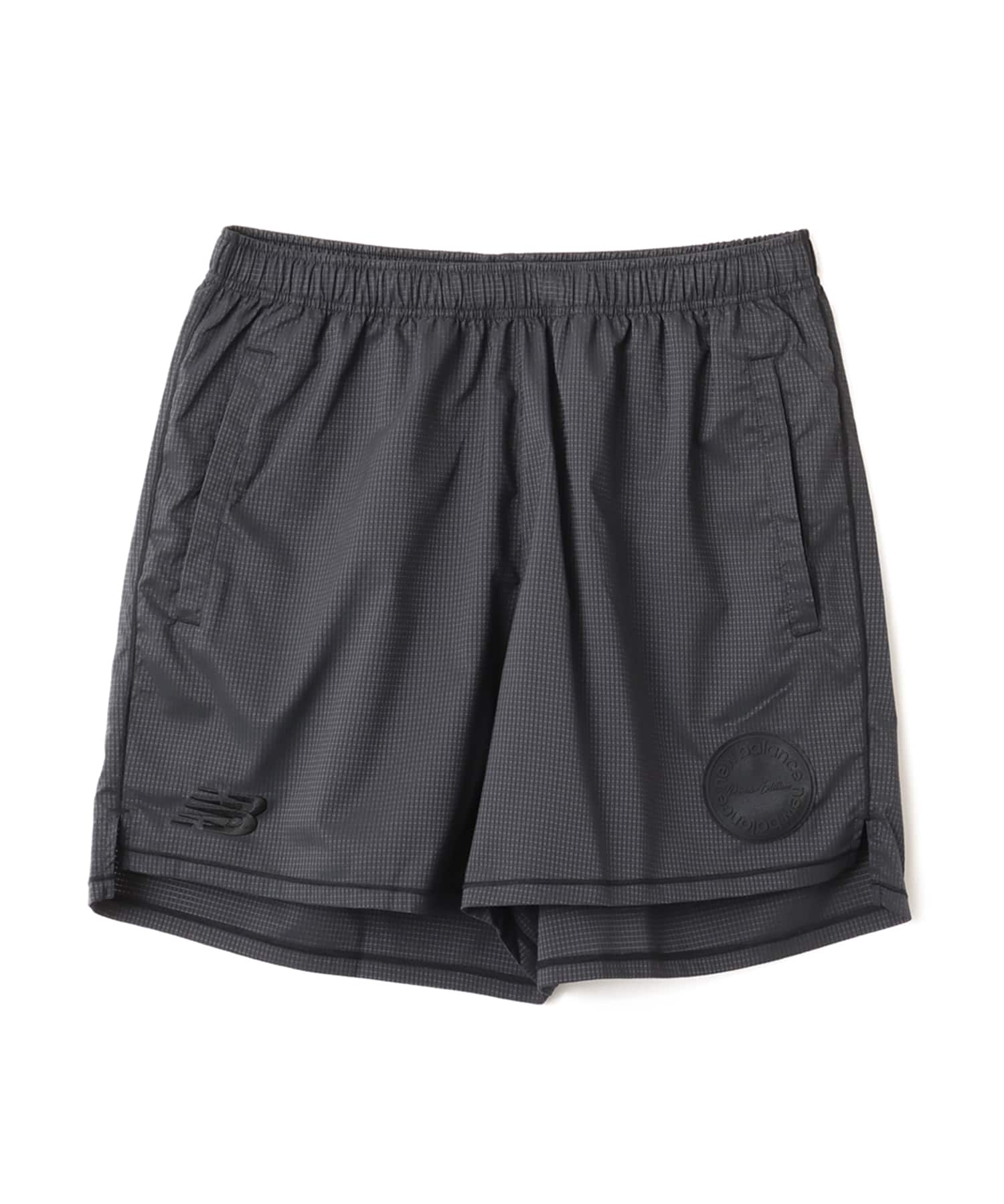 New Balance MESH STRECH WOVEN SHORTS ブラックのメイン画像