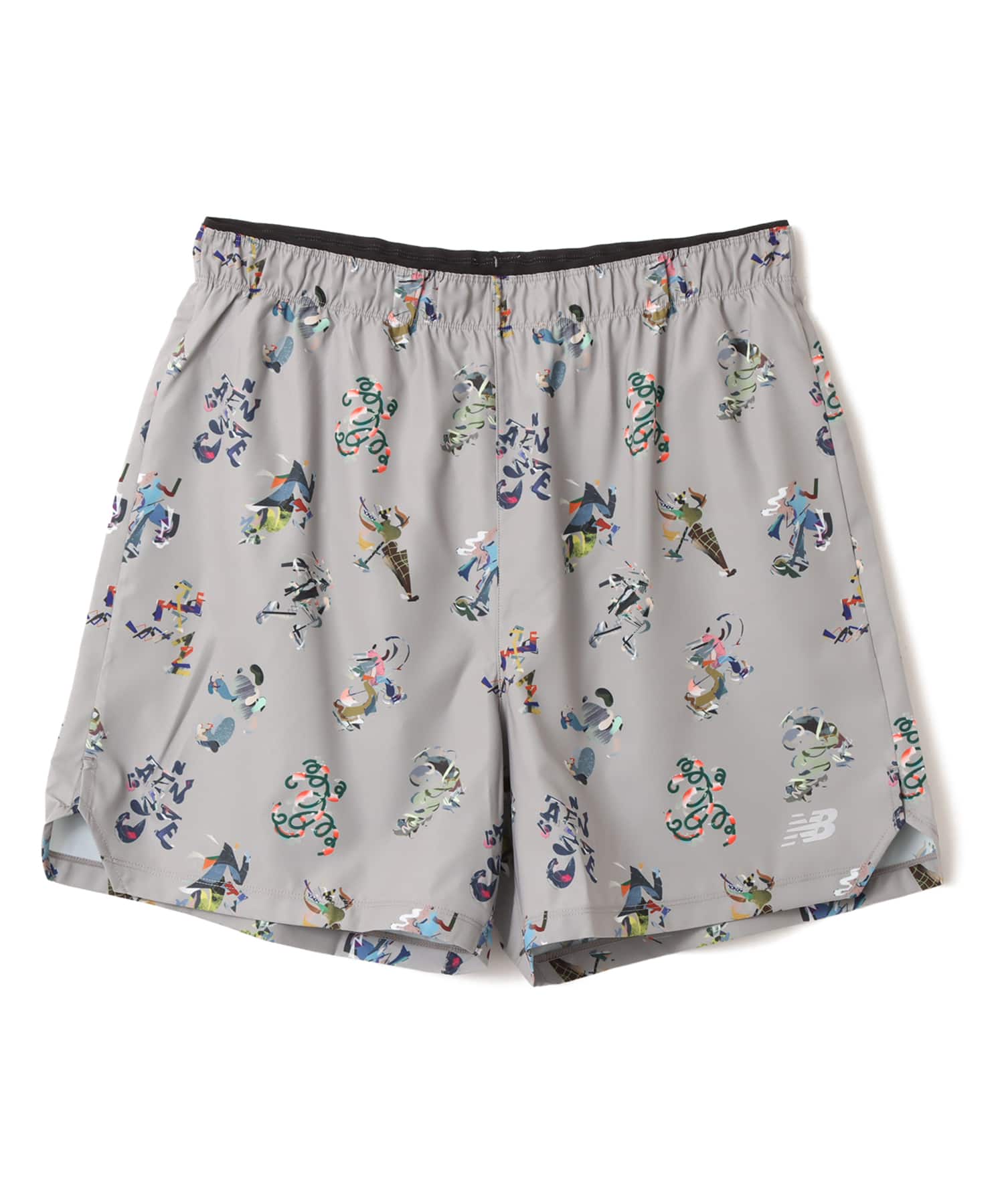 New Balance x GCP Run Short 5 AOP BEIGEのメイン画像