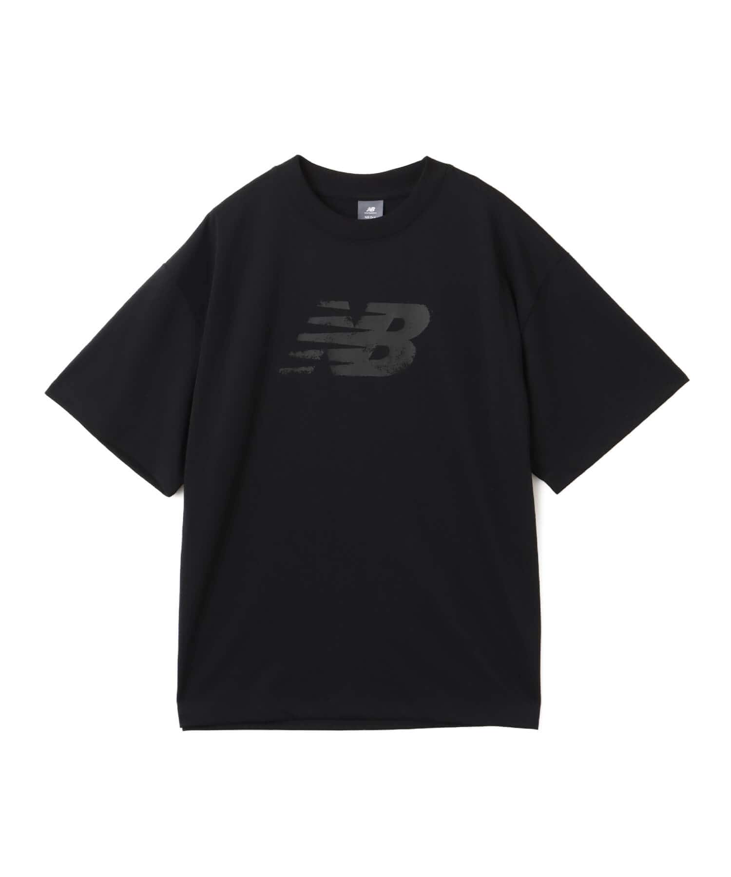 New Balance SHORT SLEEVE T SHIRTS ブラックのメイン画像