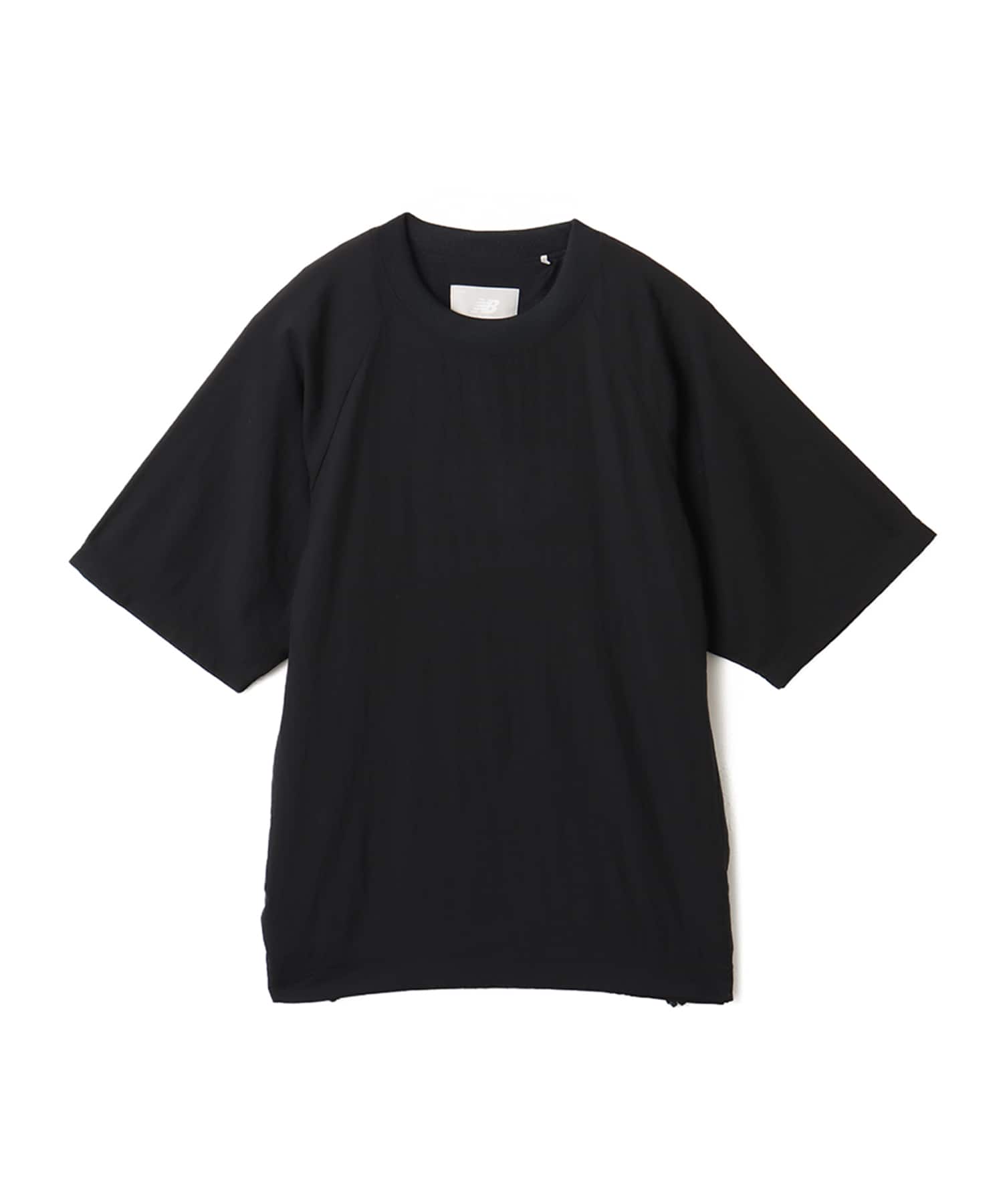 New Balance NB GREY WOVEN T SHIRTS ブラックのメイン画像