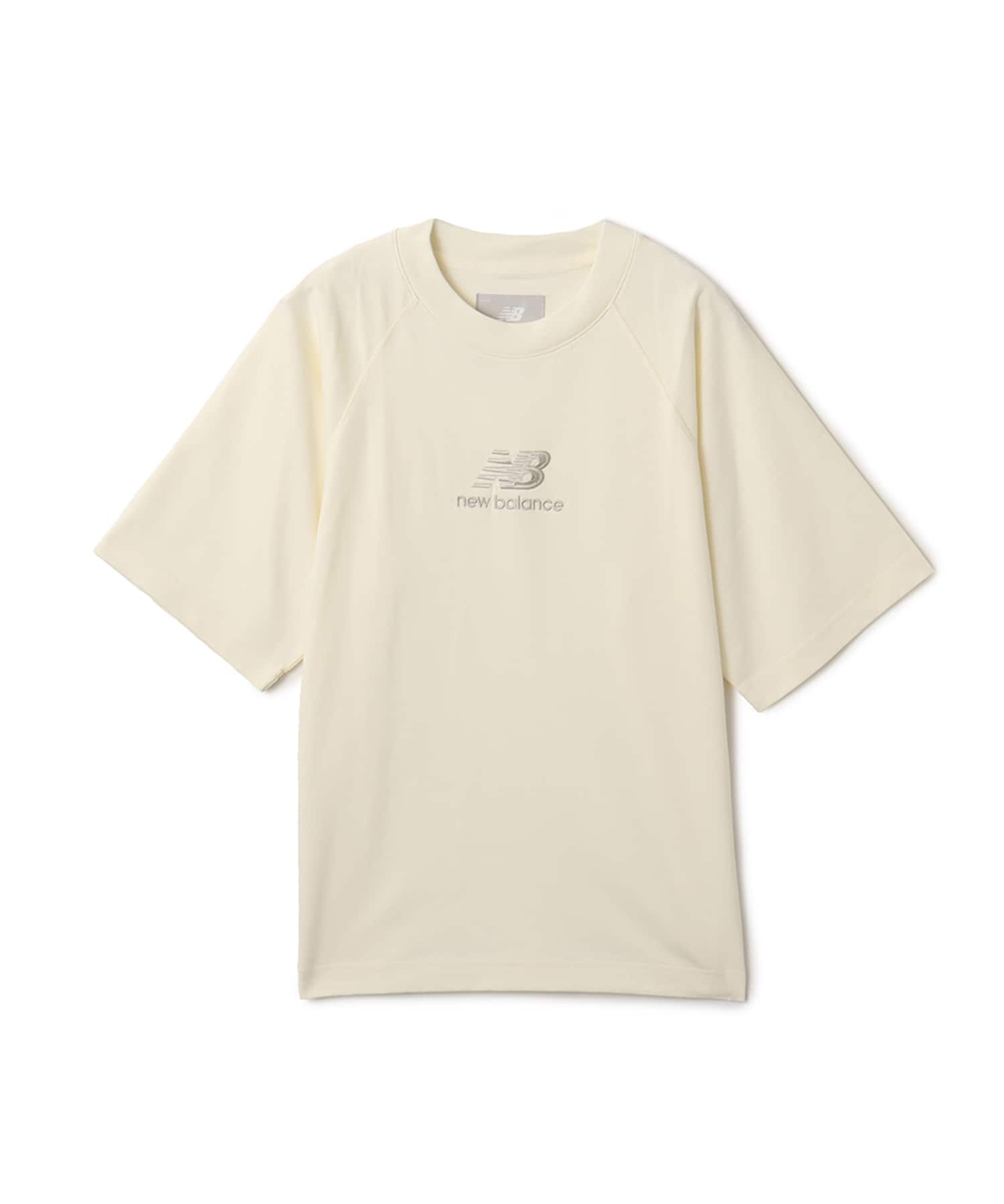 New Balance NB GREY LOGO T SHIRTS アンゴラのメイン画像